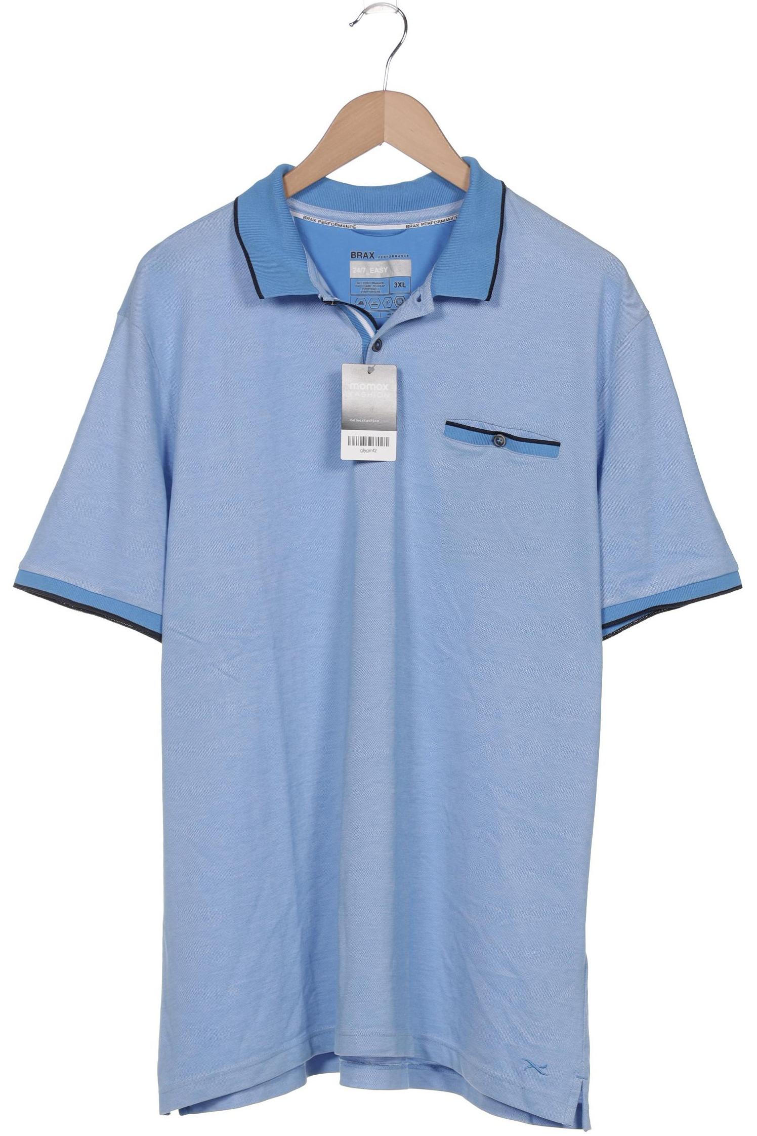 

Brax Herren Poloshirt, blau, Gr. 58