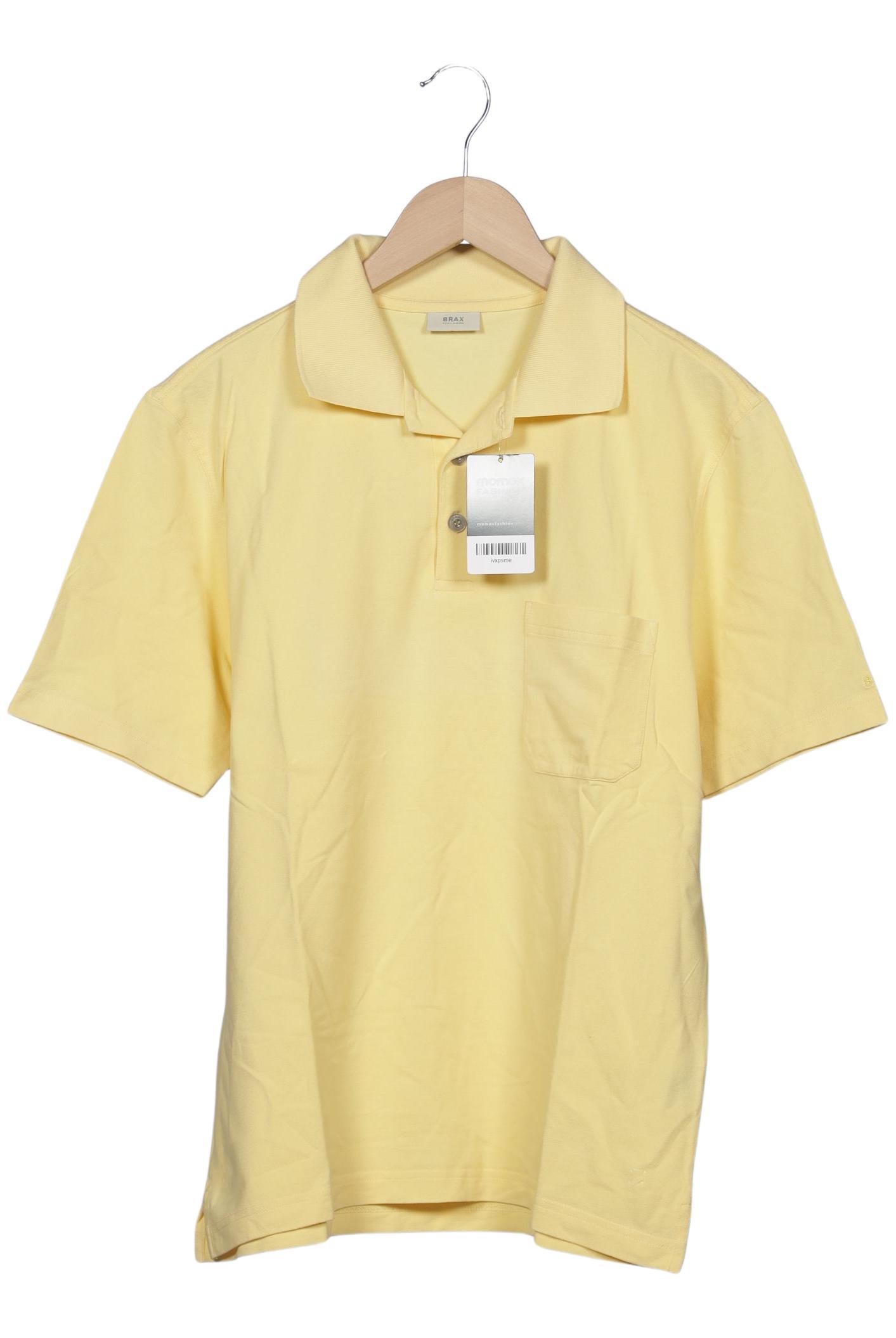 

Brax Herren Poloshirt, gelb, Gr. 48