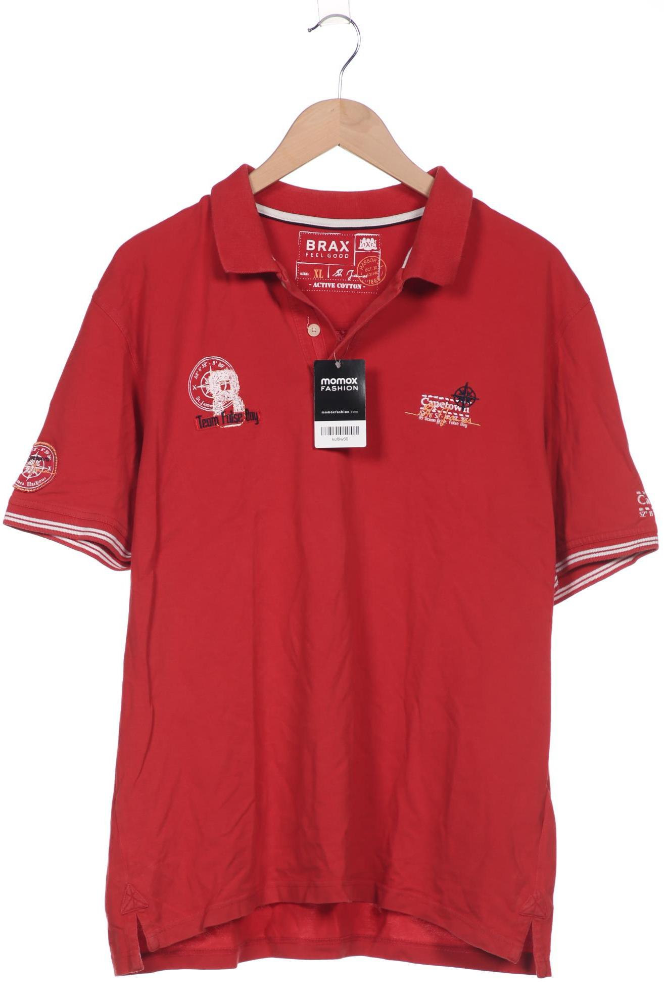 

BRAX Herren Poloshirt, rot