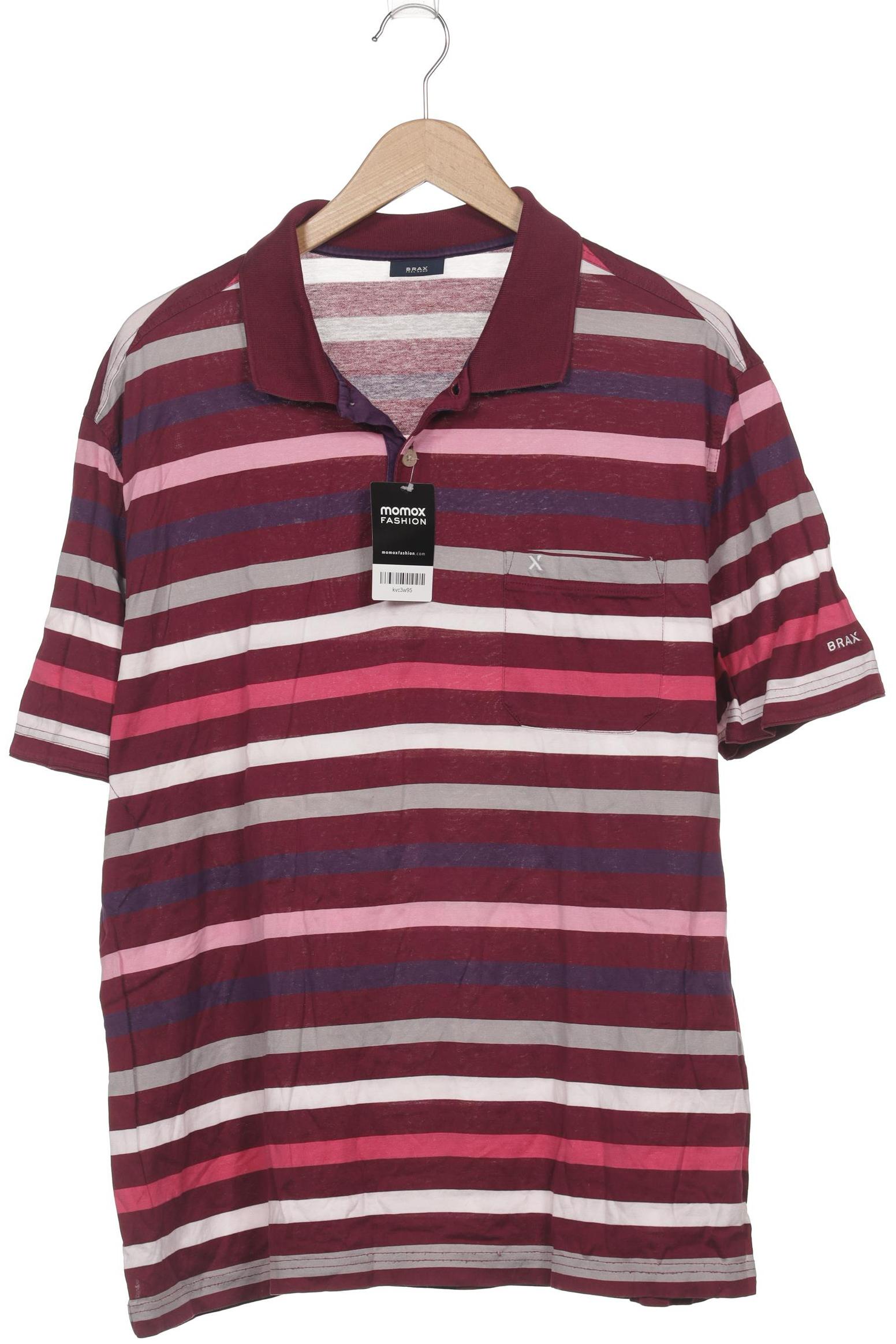 

Brax Herren Poloshirt, bordeaux, Gr. 56