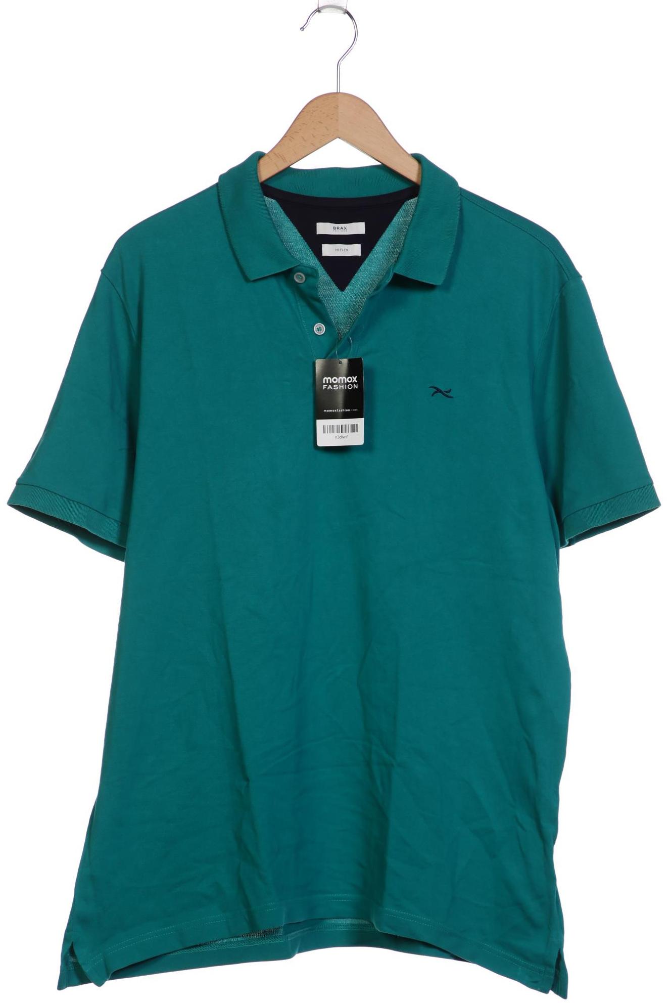 

Brax Herren Poloshirt, türkis, Gr. 56