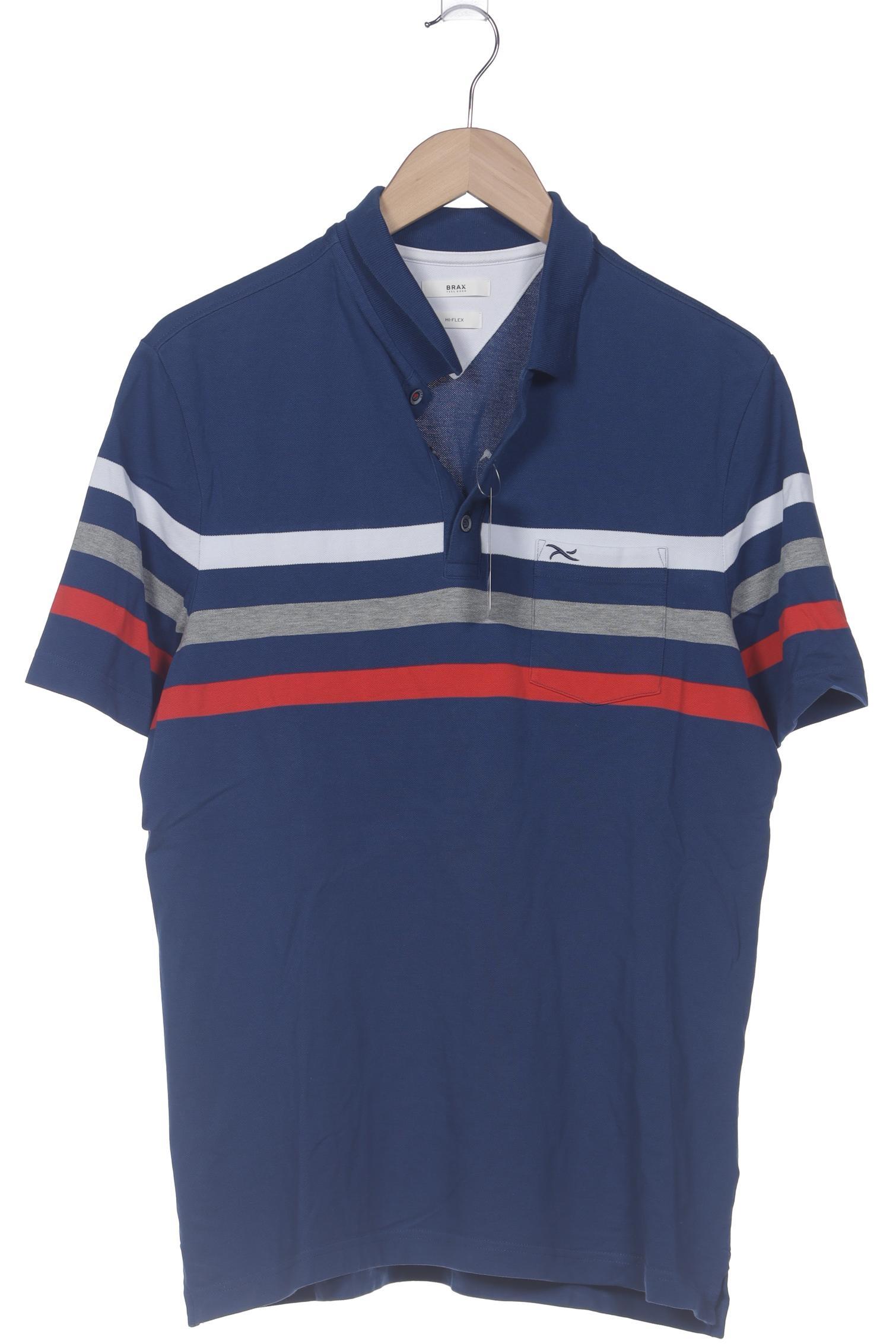 

Brax Herren Poloshirt, blau, Gr. 52