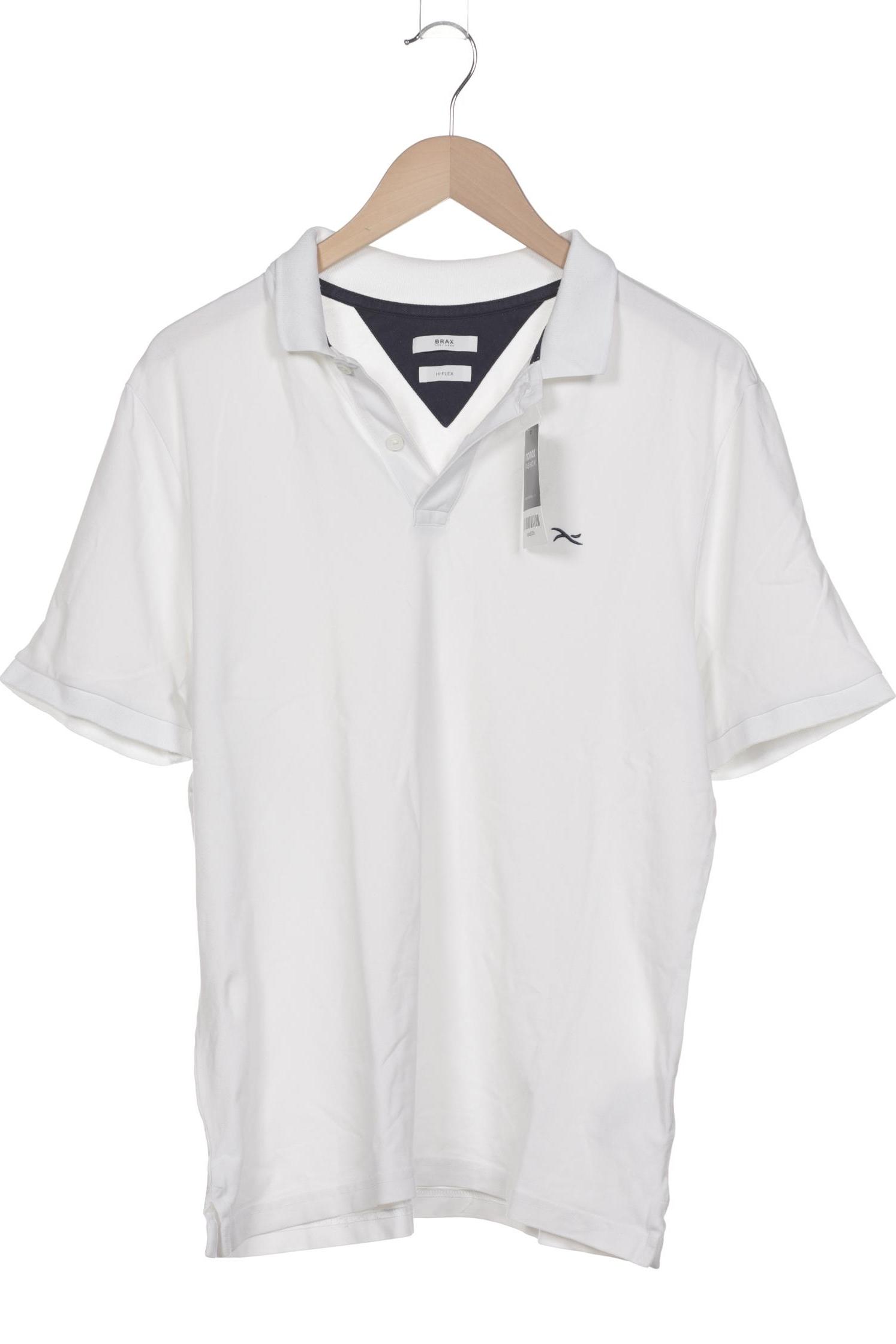 

Brax Herren Poloshirt, weiß, Gr. 52