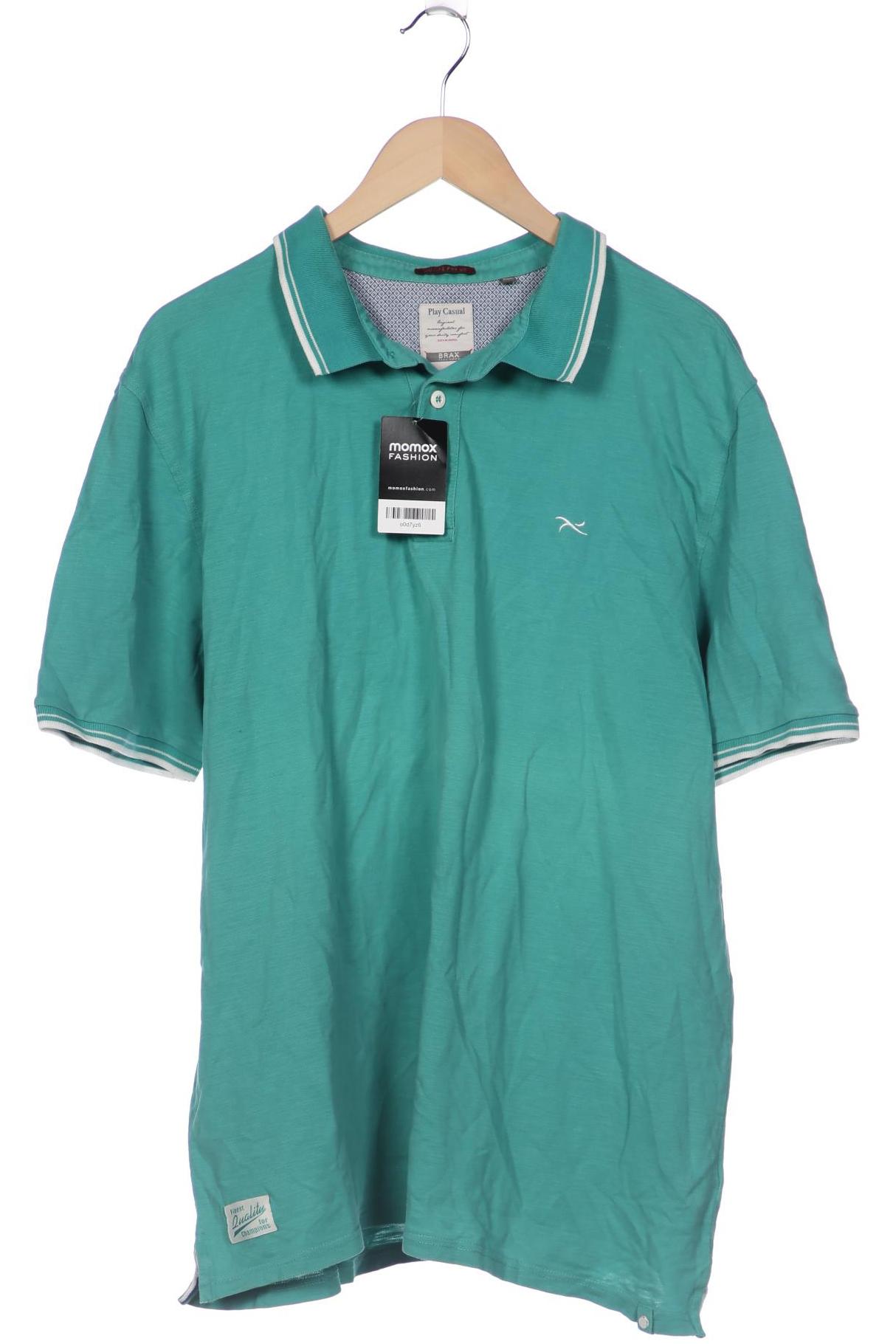 

BRAX Herren Poloshirt, türkis