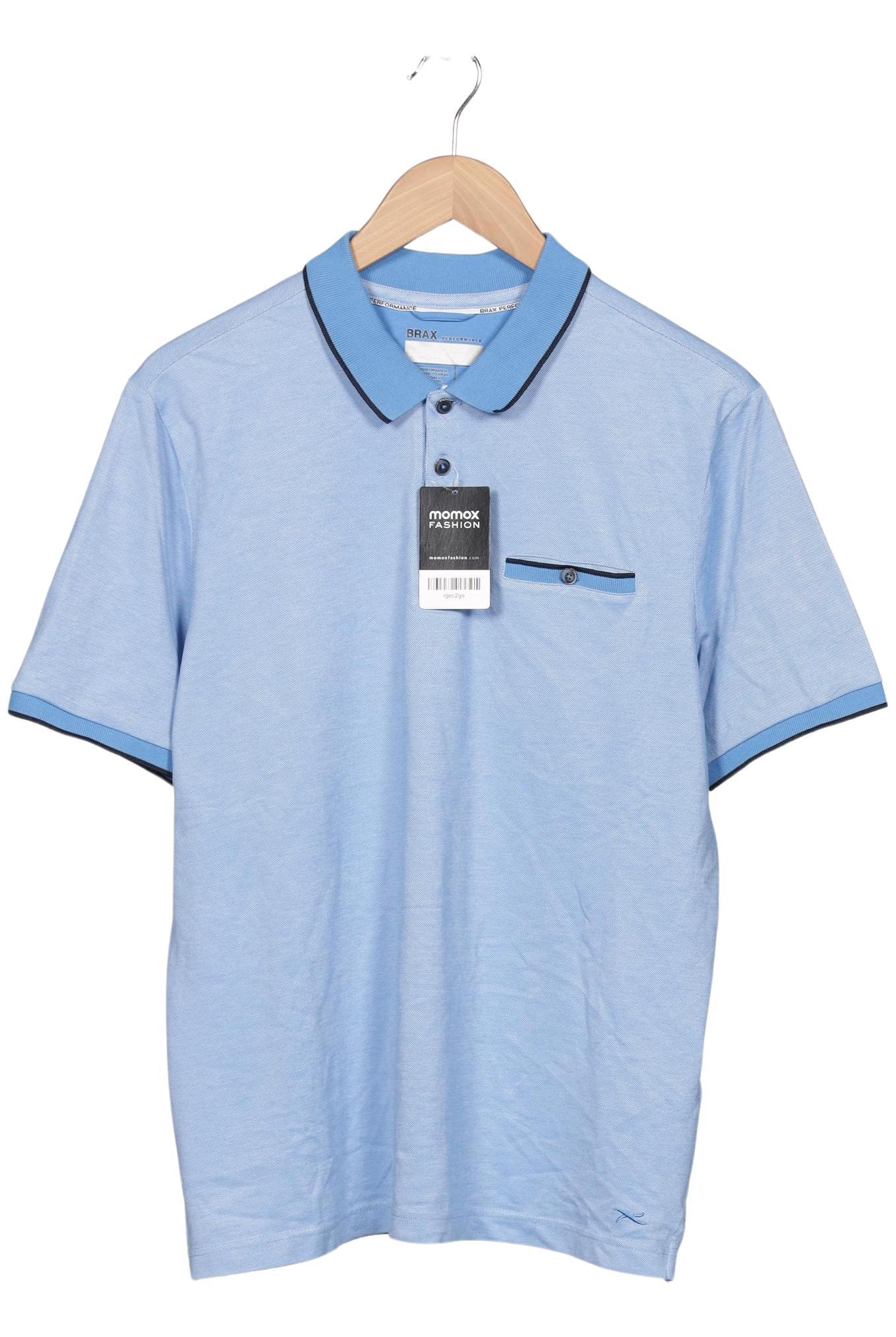 

Brax Herren Poloshirt, blau, Gr. 52