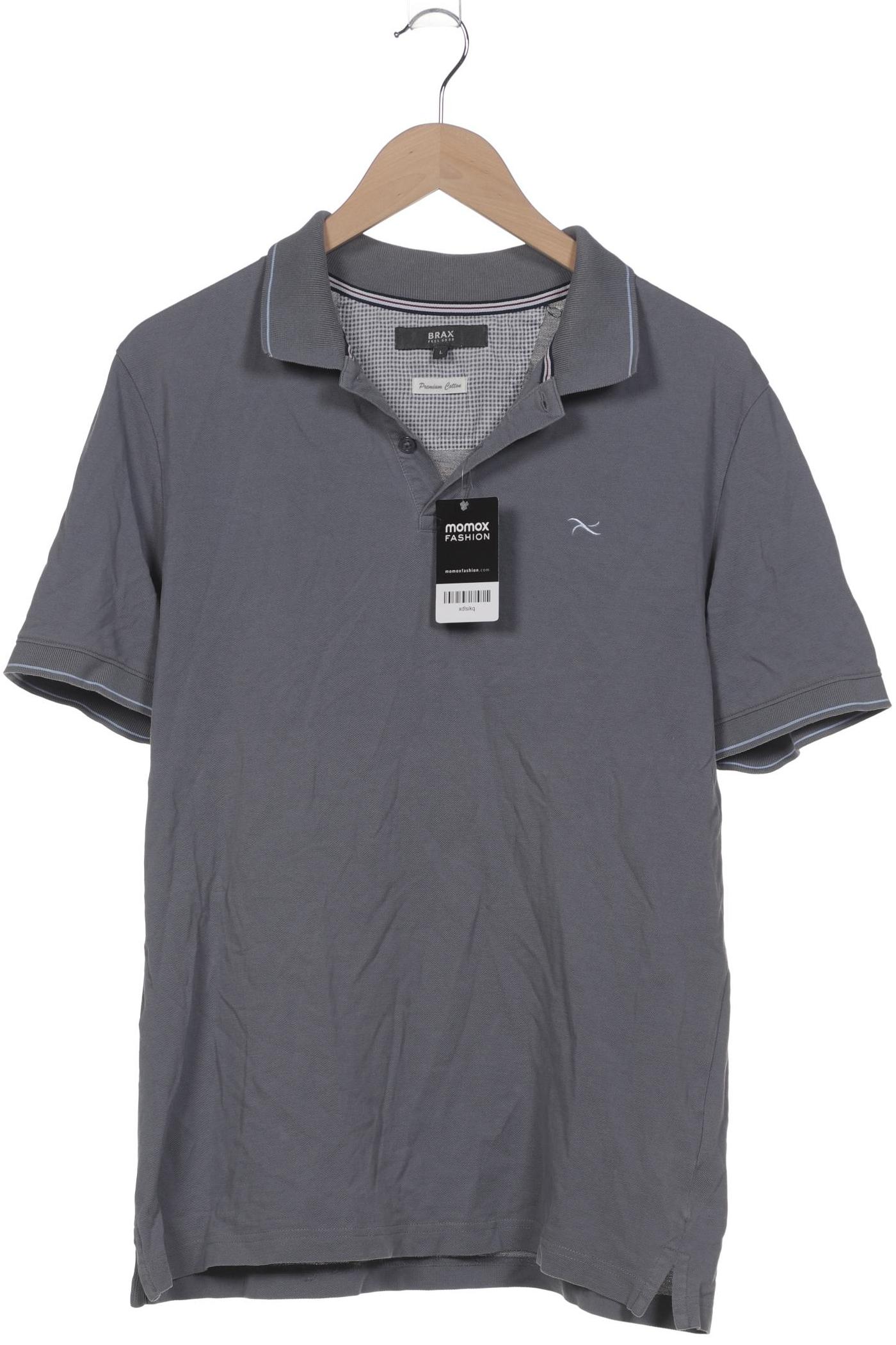 

Brax Herren Poloshirt, grau, Gr. 52