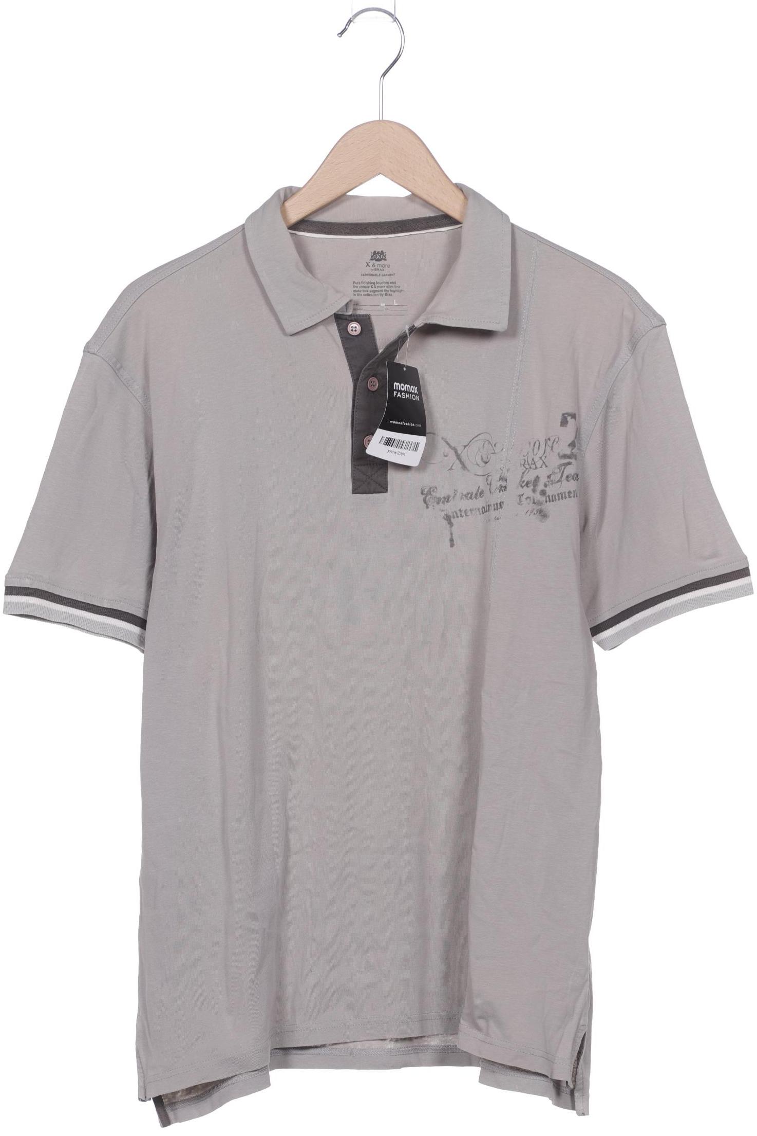 

Brax Herren Poloshirt, grau, Gr. 52