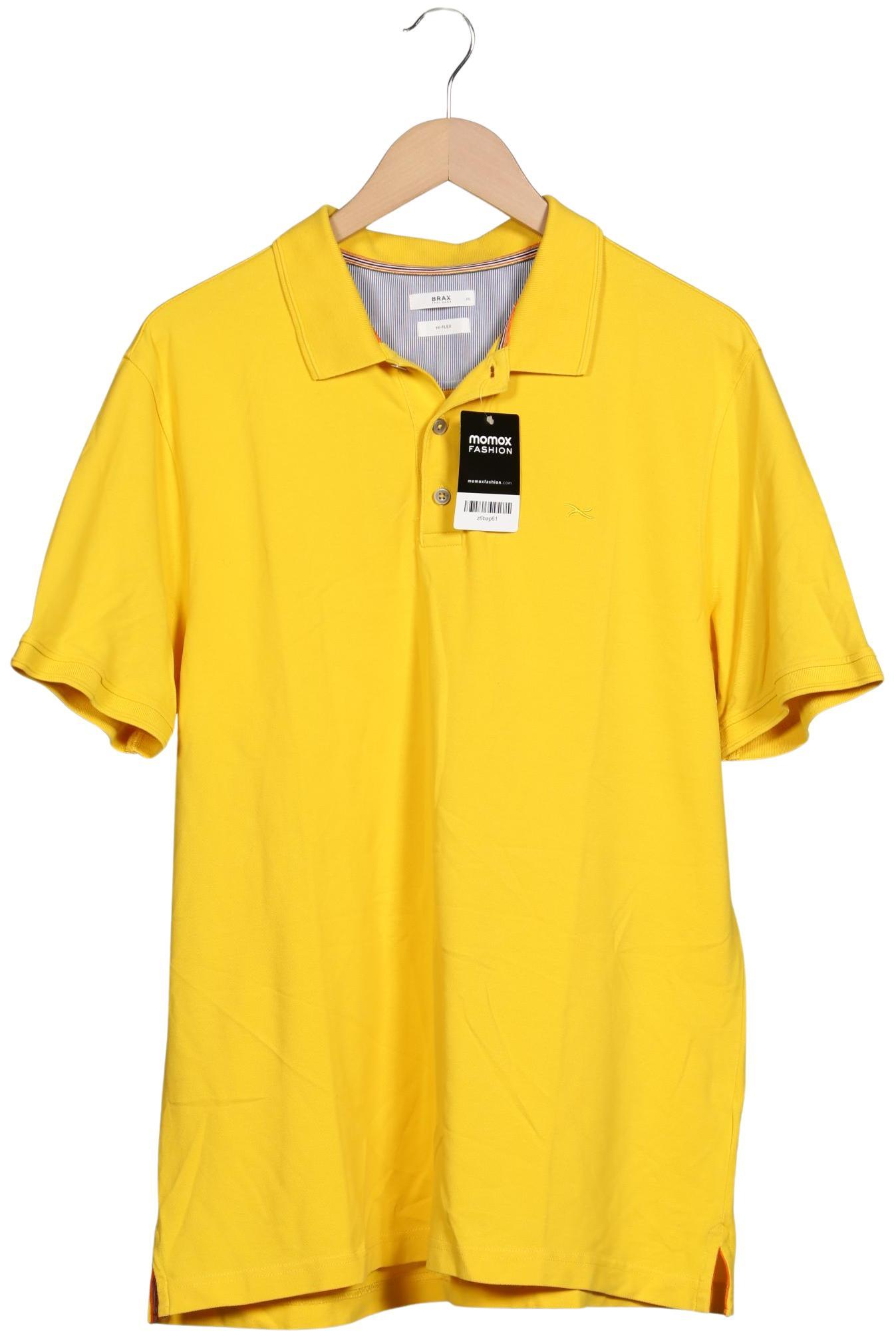 

Brax Herren Poloshirt, gelb, Gr. 56