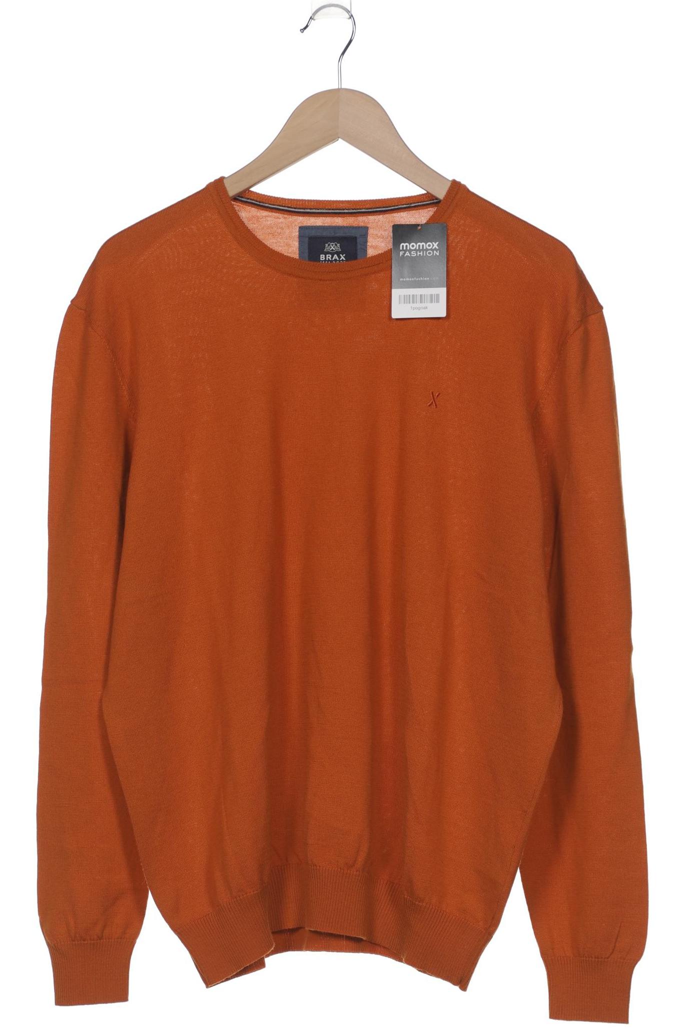 

Brax Herren Pullover, orange, Gr. 56