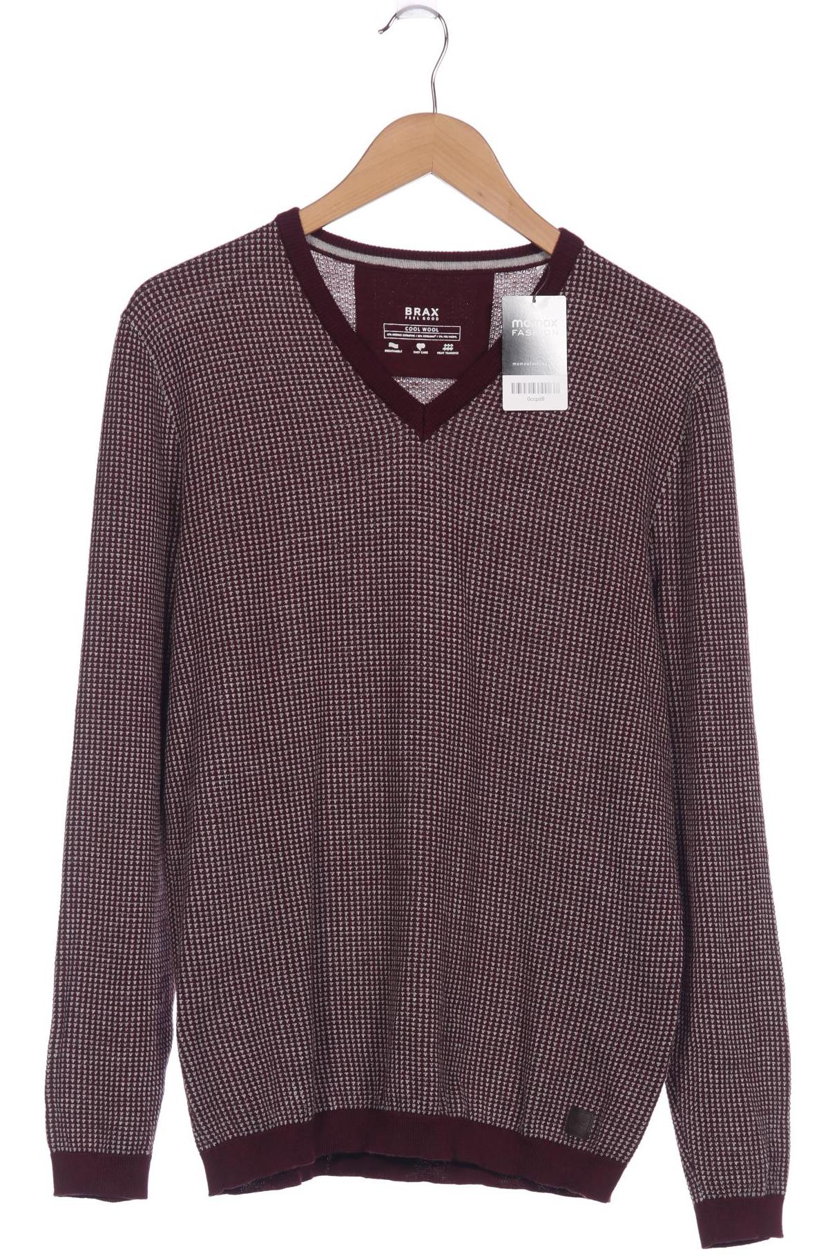 

Brax Herren Pullover, bordeaux, Gr. 52