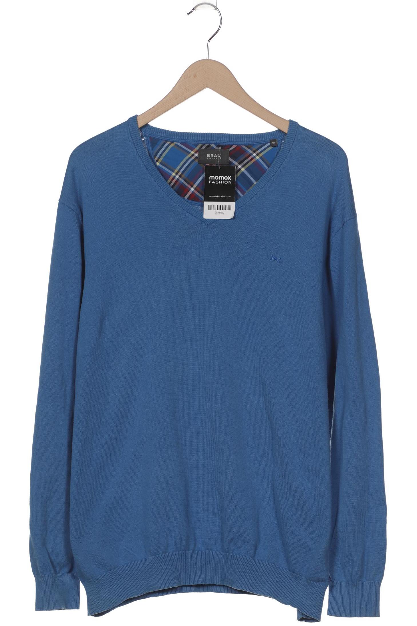 

Brax Herren Pullover, blau, Gr. 56