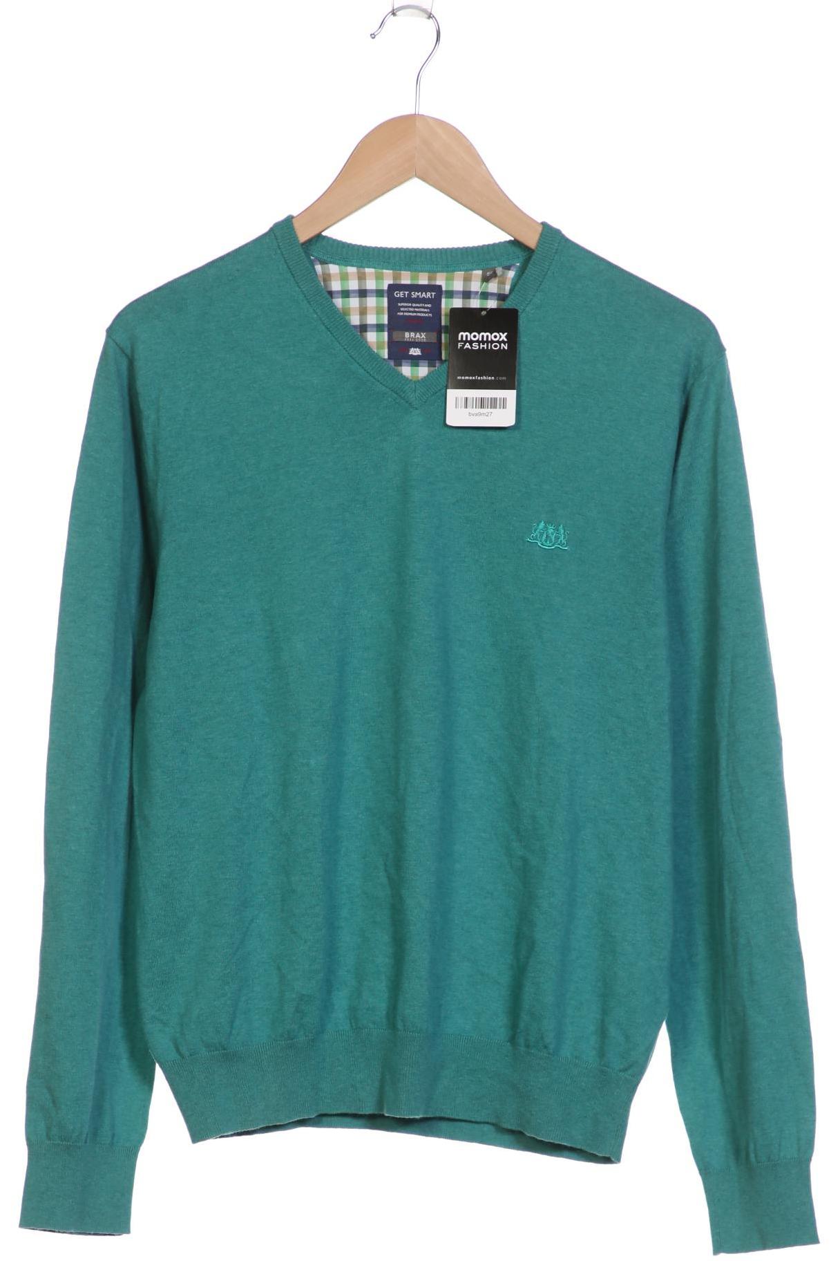 

Brax Herren Pullover, türkis, Gr. 50