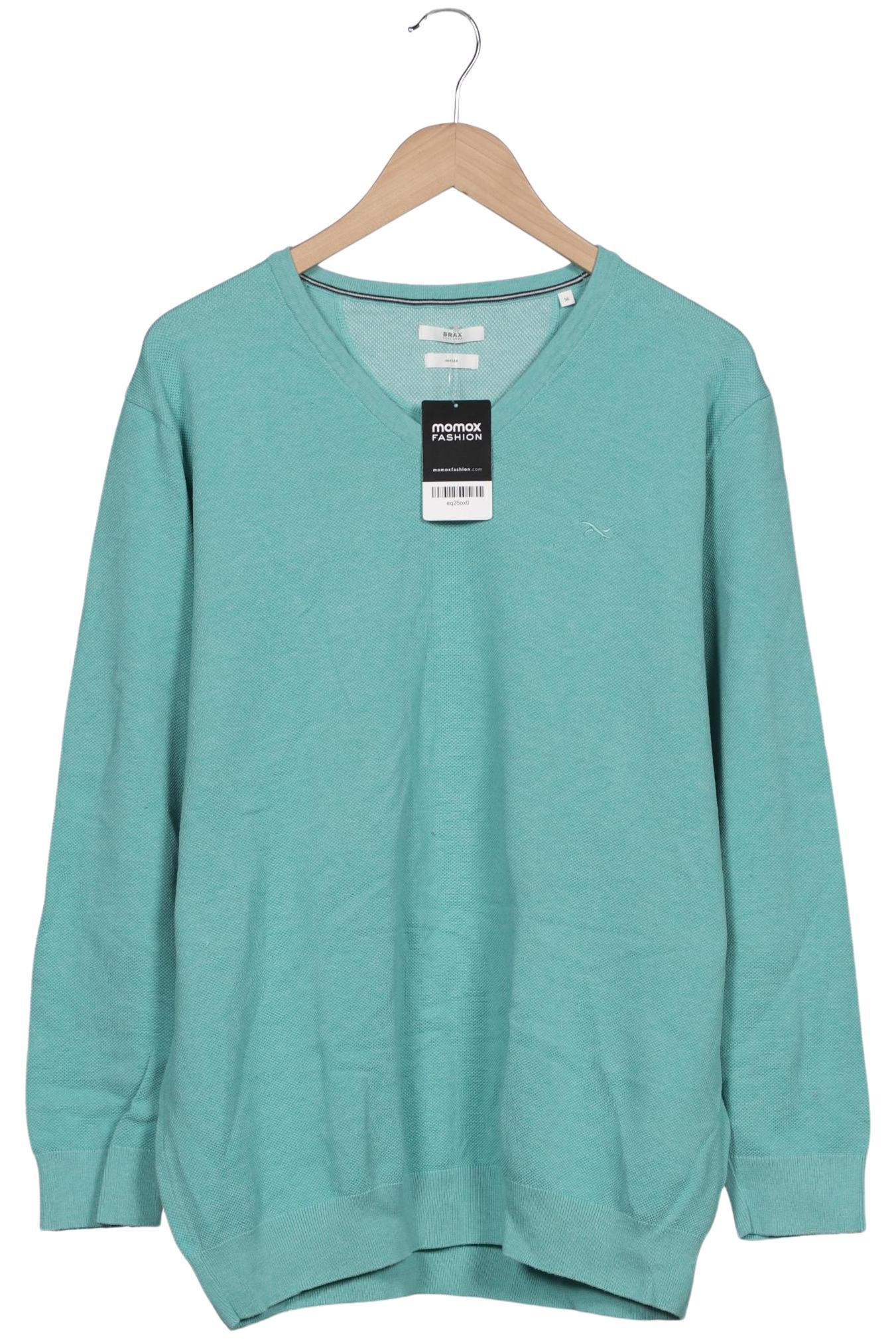 

Brax Herren Pullover, türkis, Gr. 56