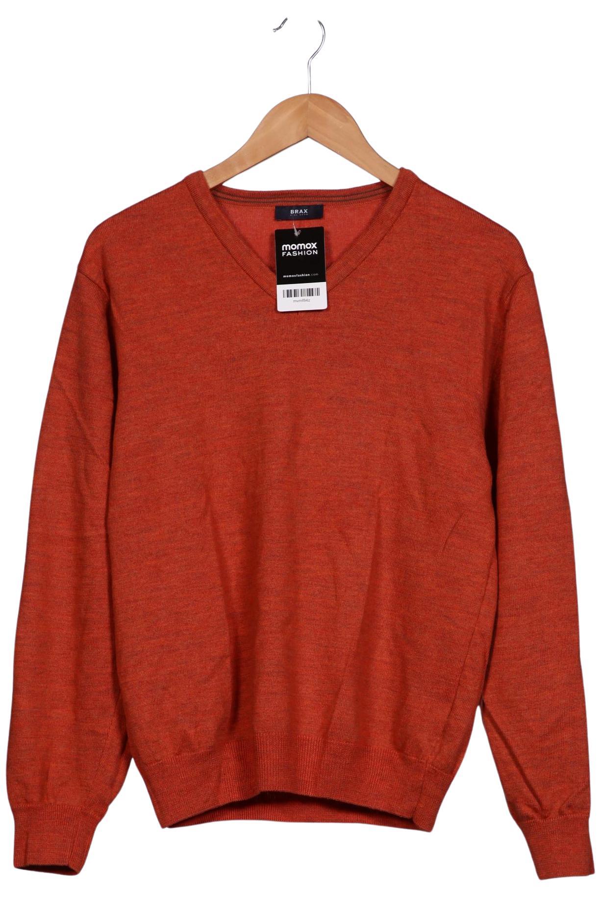 

Brax Herren Pullover, orange, Gr. 48