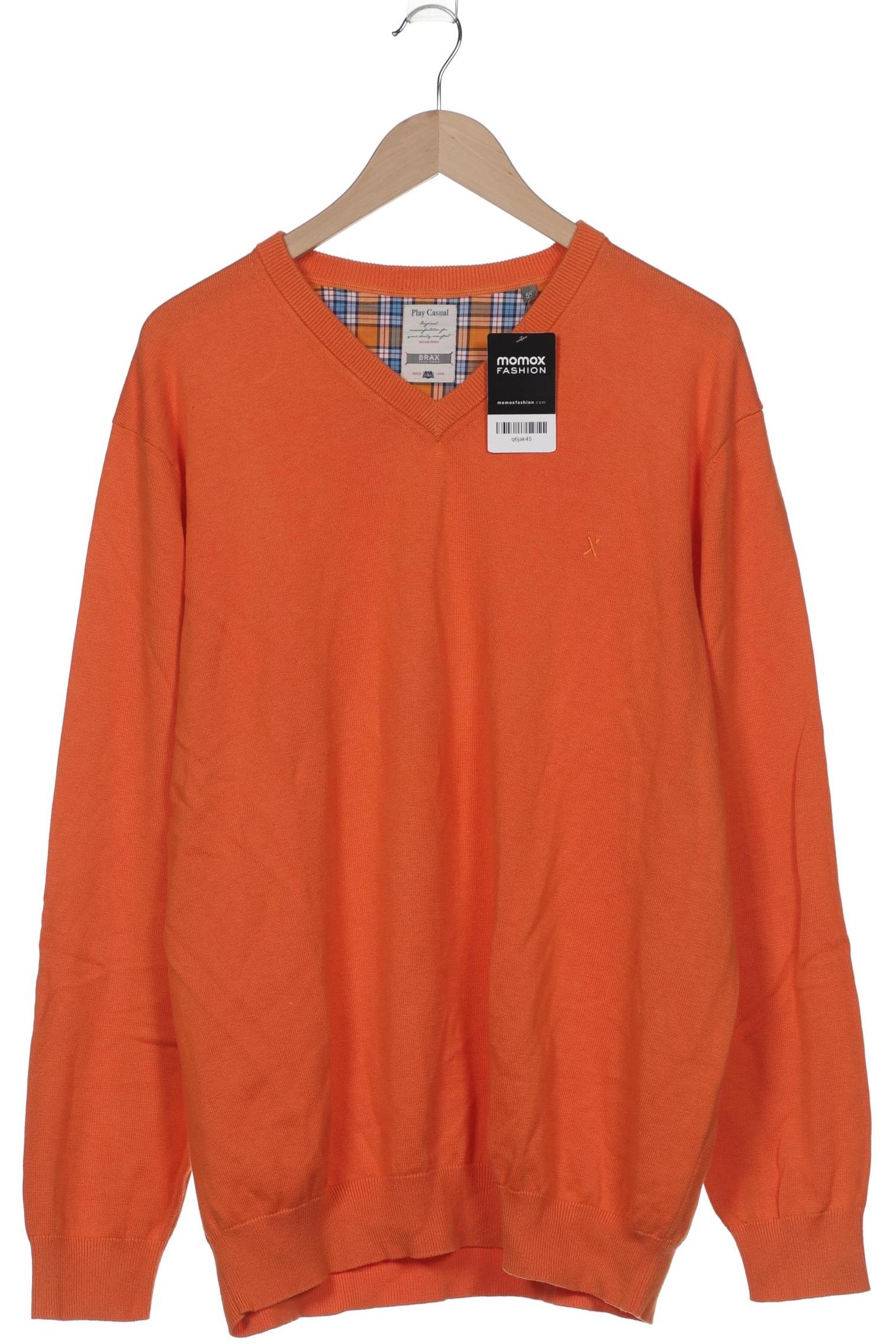 

Brax Herren Pullover, orange, Gr. 56