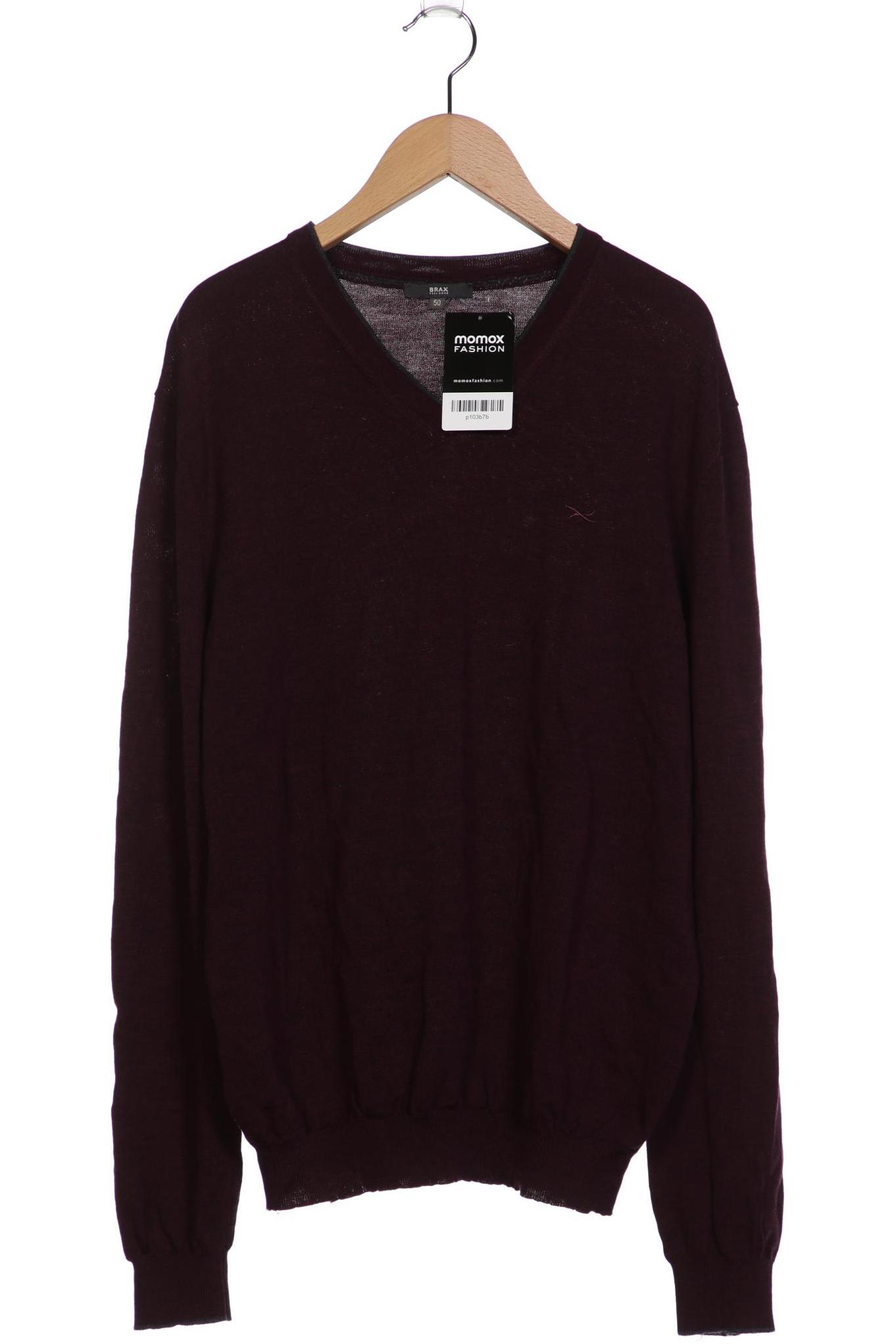 Thumbnail - Brax Herren Pullover, bordeaux, Gr. 50