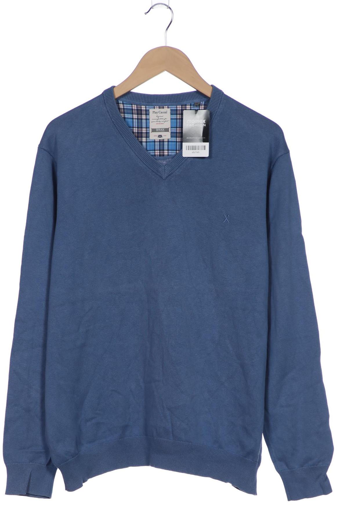 

Brax Herren Pullover, blau, Gr. 54