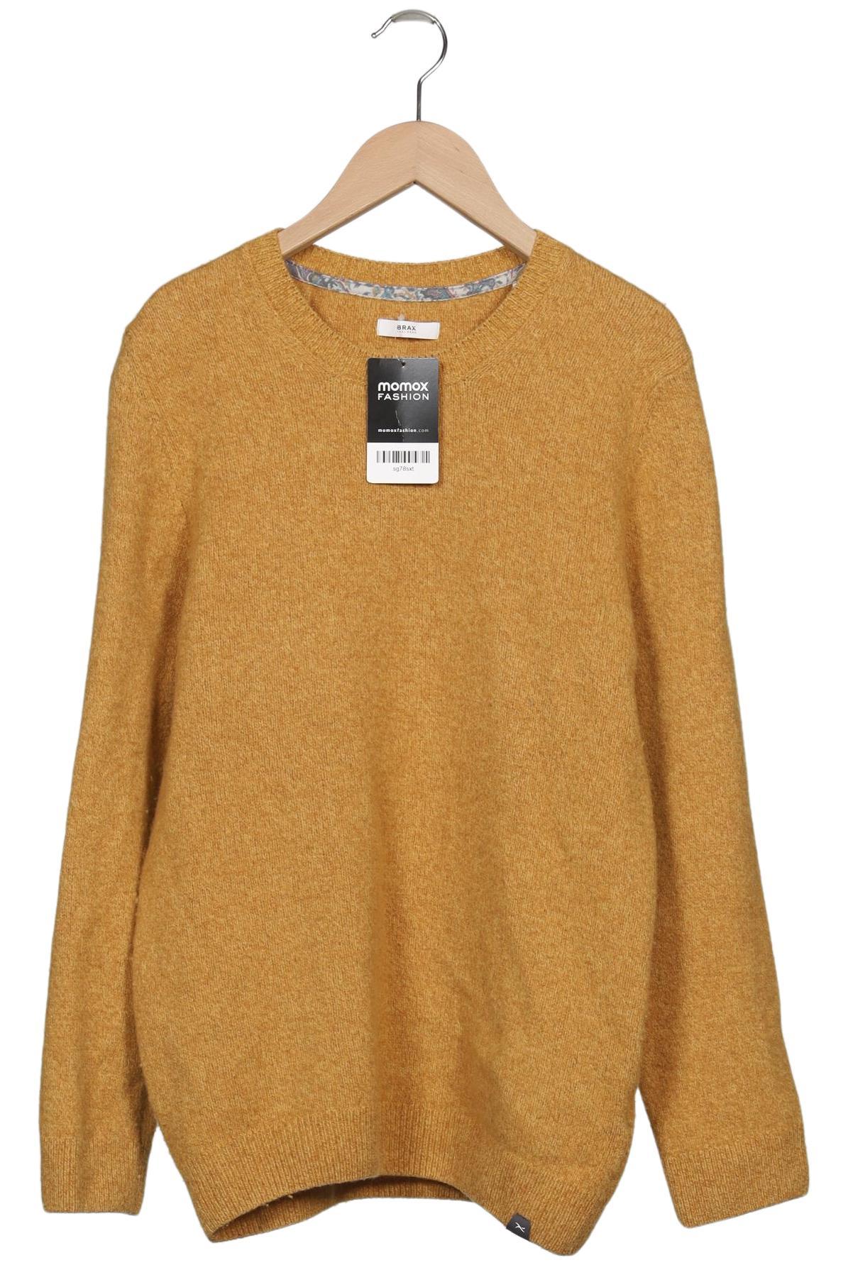 

Brax Herren Pullover, gelb, Gr. 48