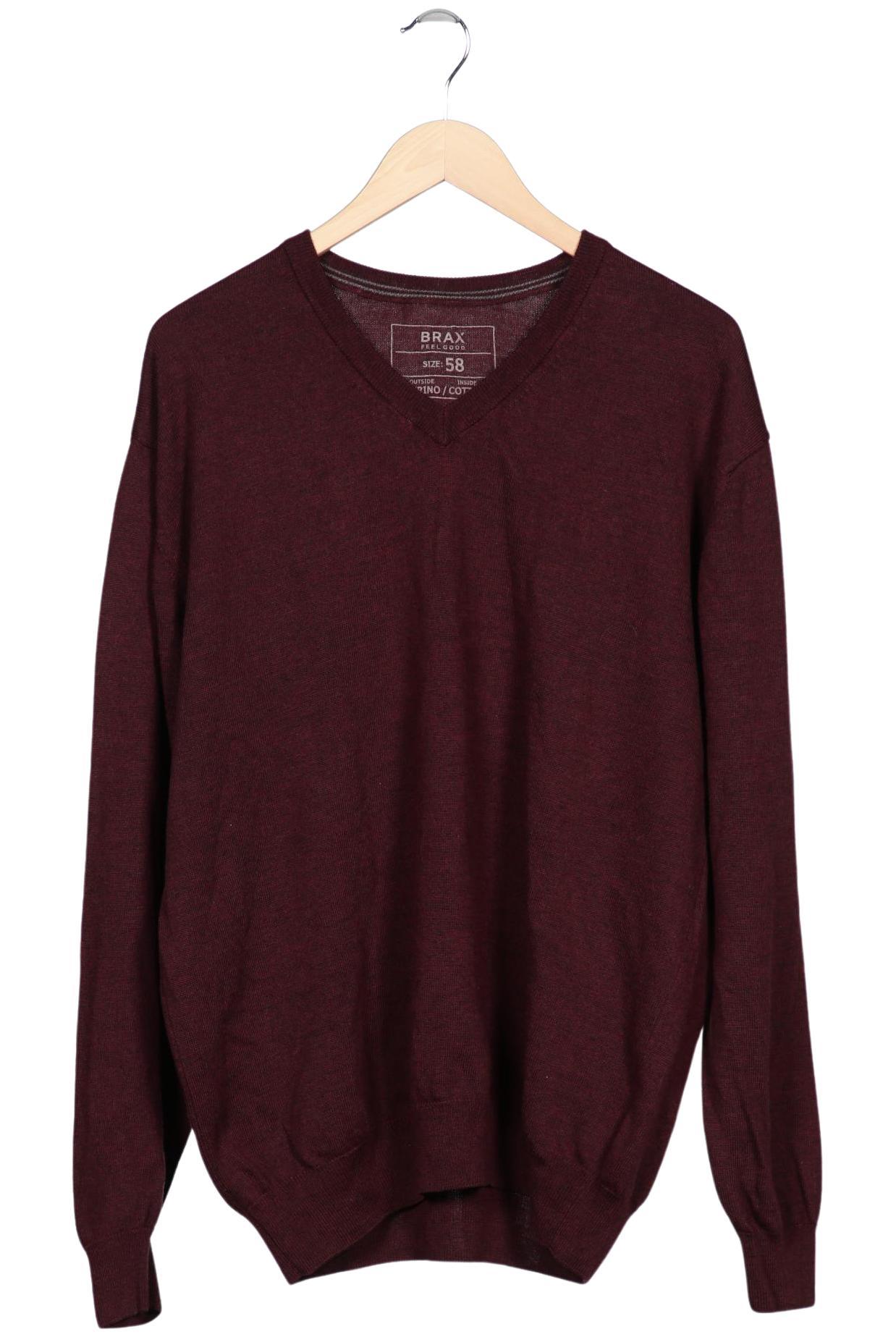 

Brax Herren Pullover, bordeaux, Gr. 58