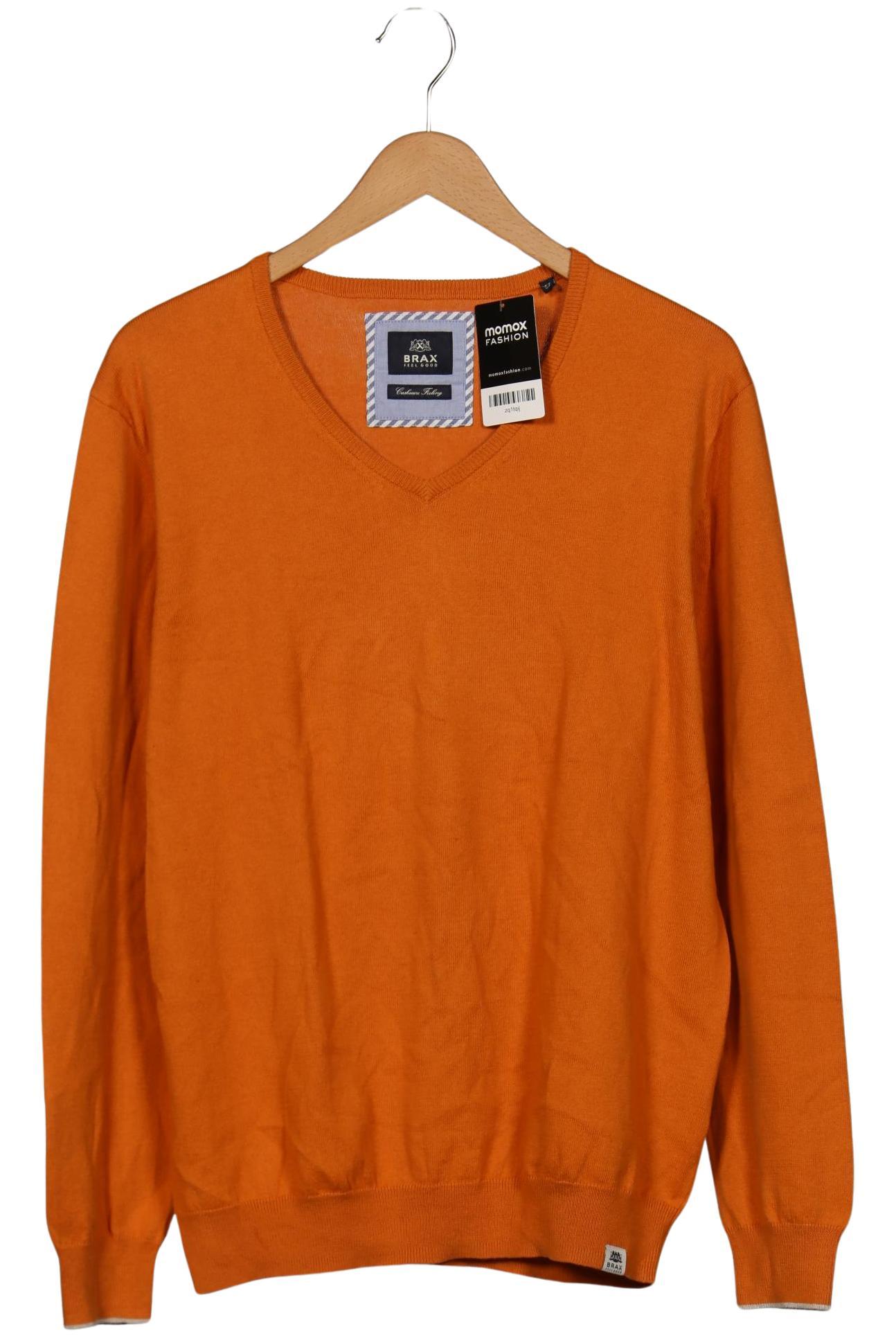 

Brax Herren Pullover, orange, Gr. 52