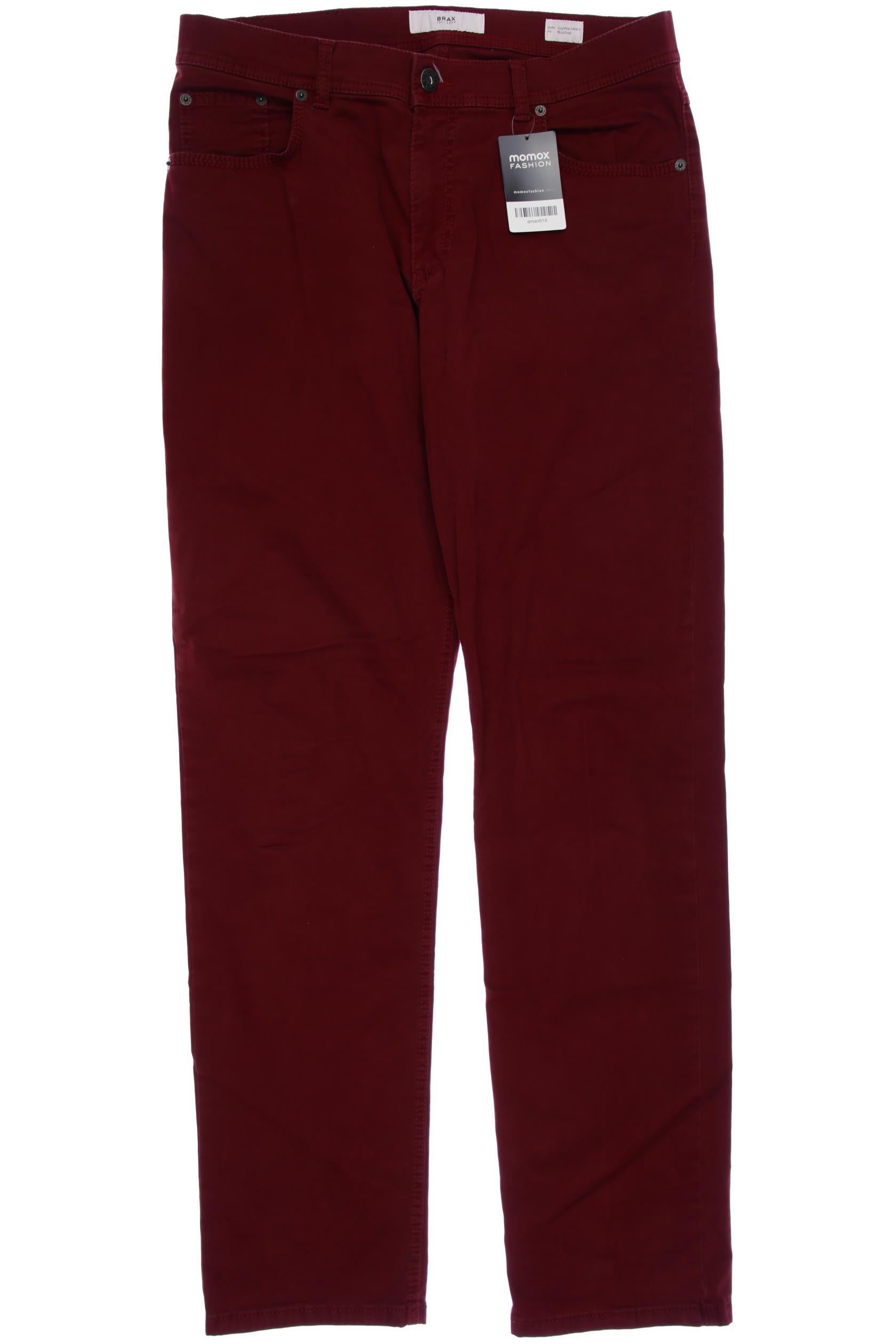 

Brax Herren Stoffhose, bordeaux, Gr. 34