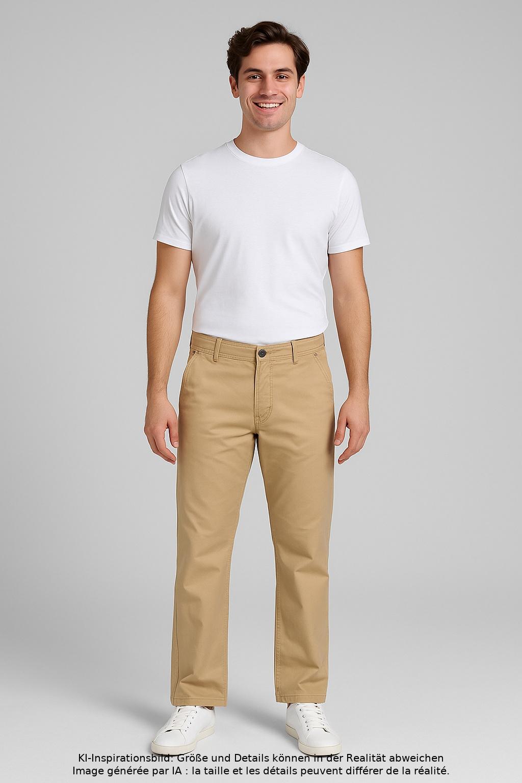 

Brax Herren Stoffhose, beige, Gr. 36