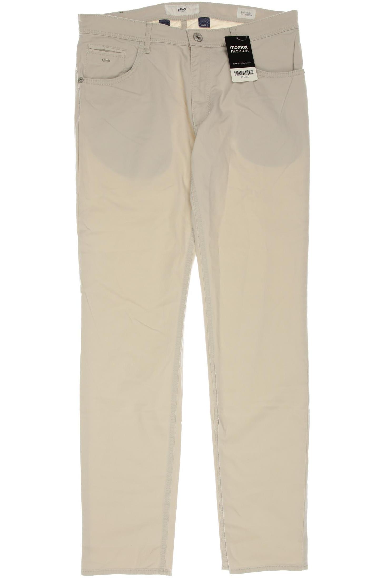 

BRAX Herren Stoffhose, cremeweiß