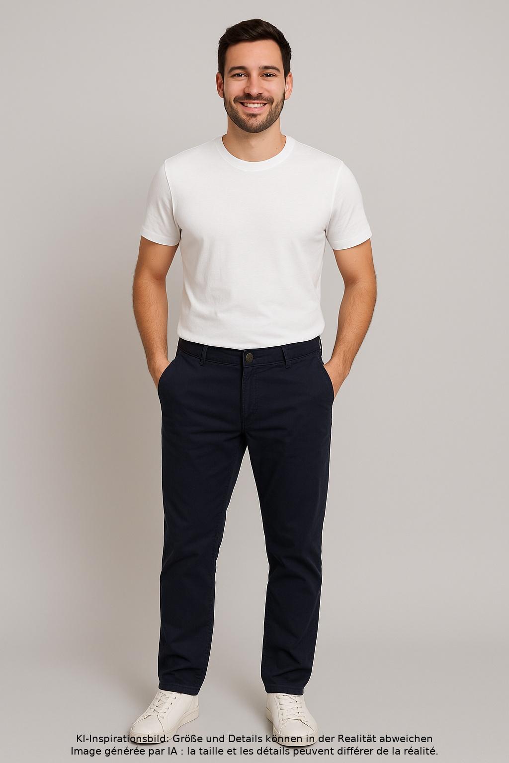 

Brax Herren Stoffhose, marineblau, Gr. 32