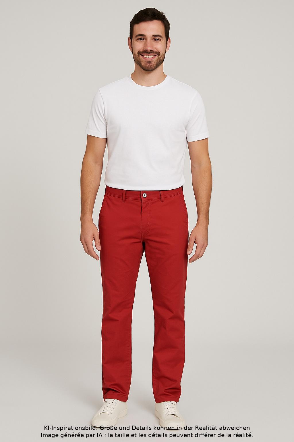 

Brax Herren Stoffhose, rot, Gr. 34