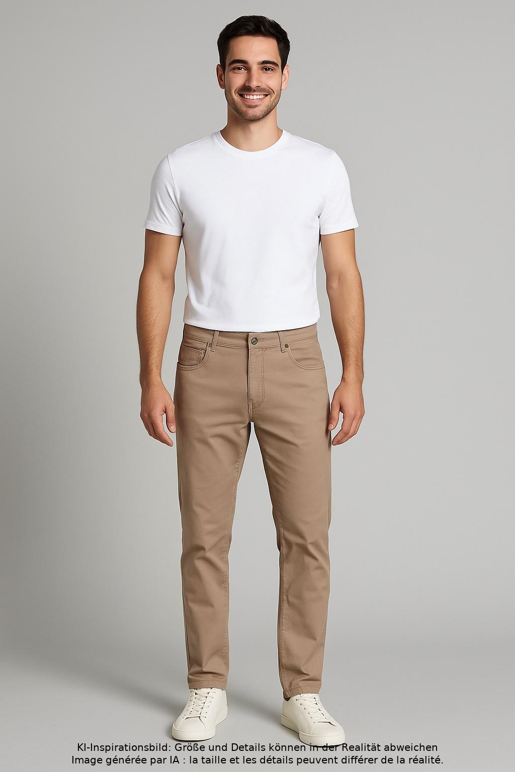 

Brax Herren Stoffhose, beige, Gr. 31