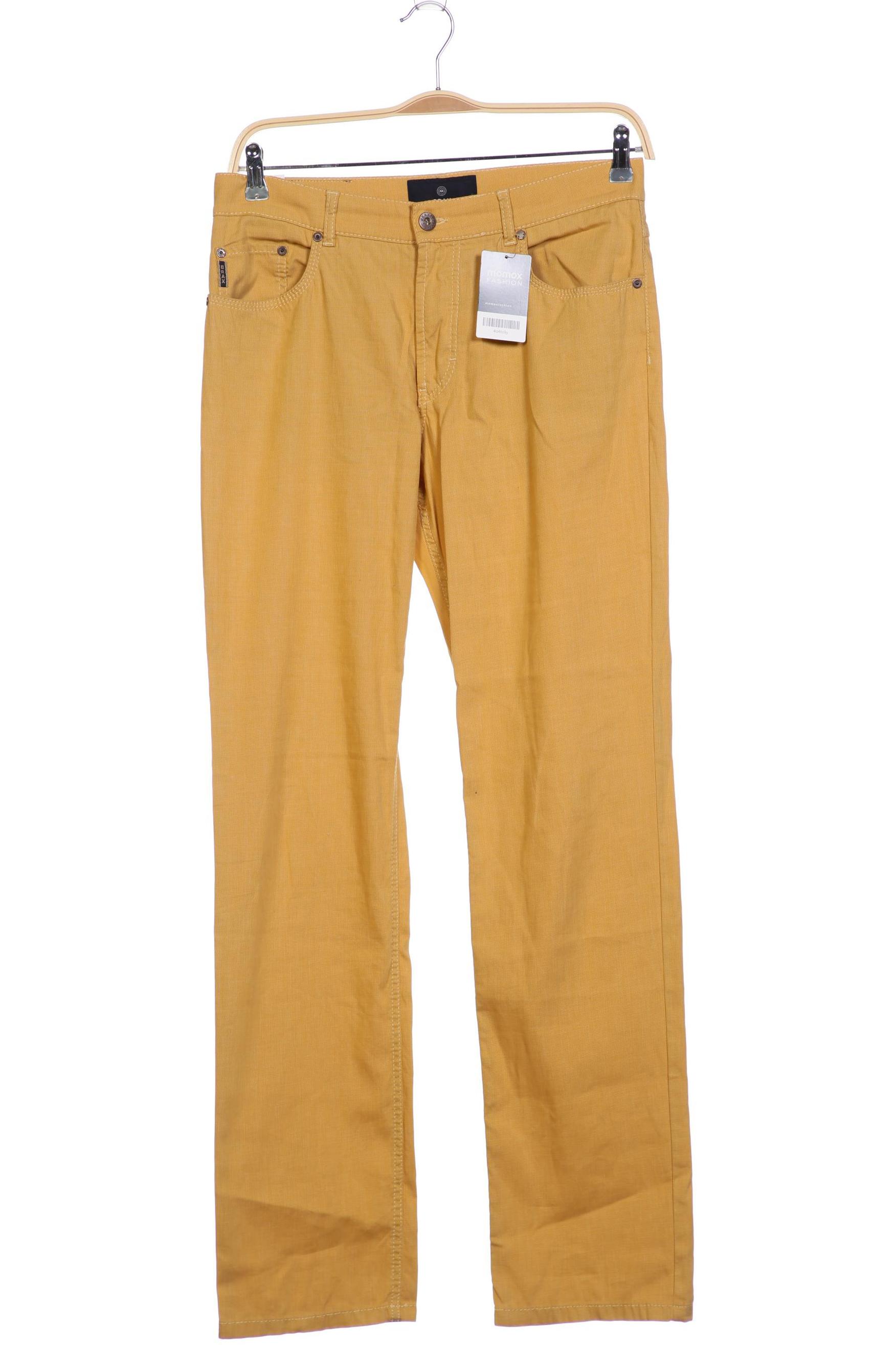 

Brax Herren Stoffhose, gelb, Gr. 33
