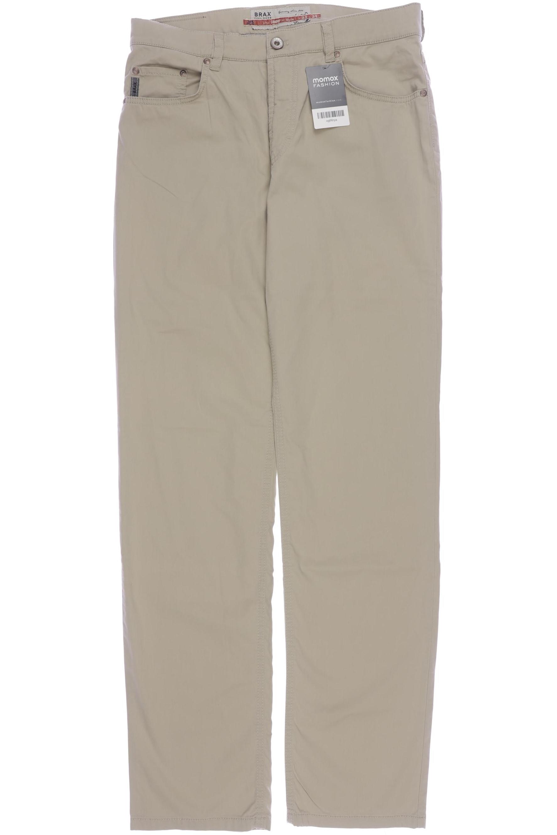 

Brax Herren Stoffhose, beige, Gr. 33
