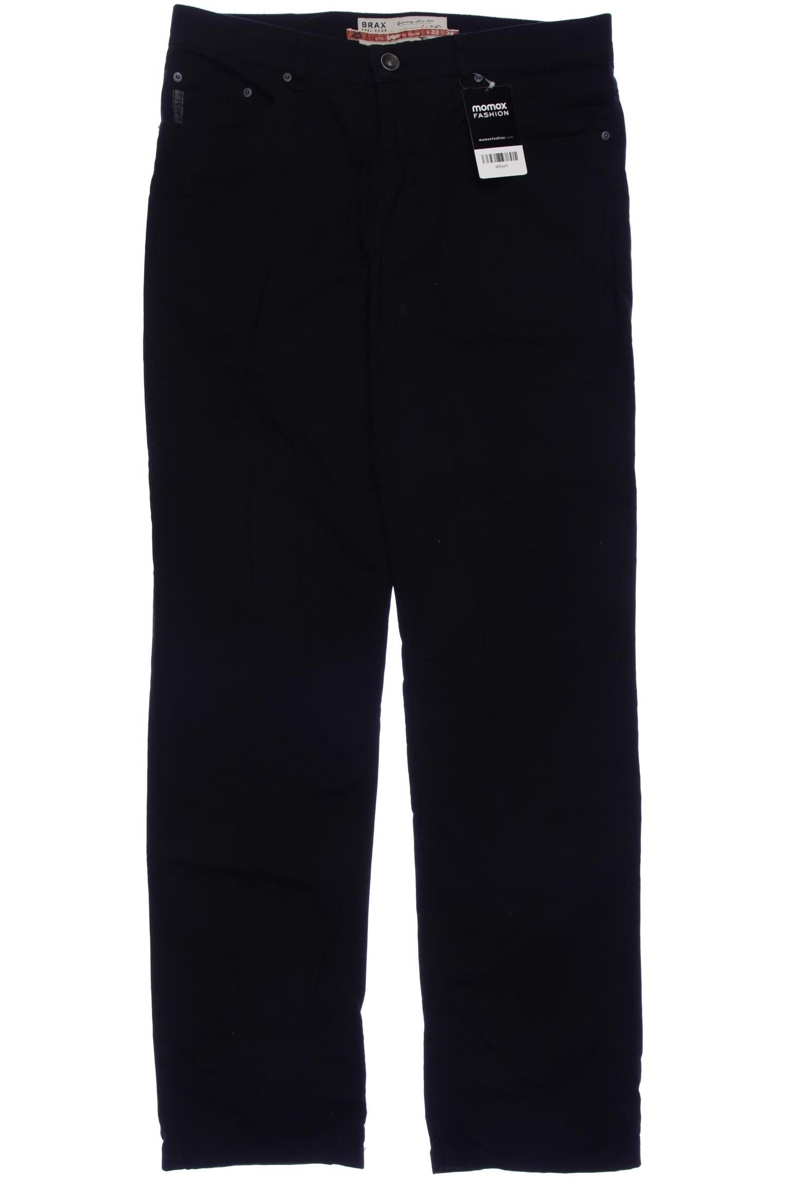 Thumbnail - Brax Herren Stoffhose, schwarz, Gr. 33