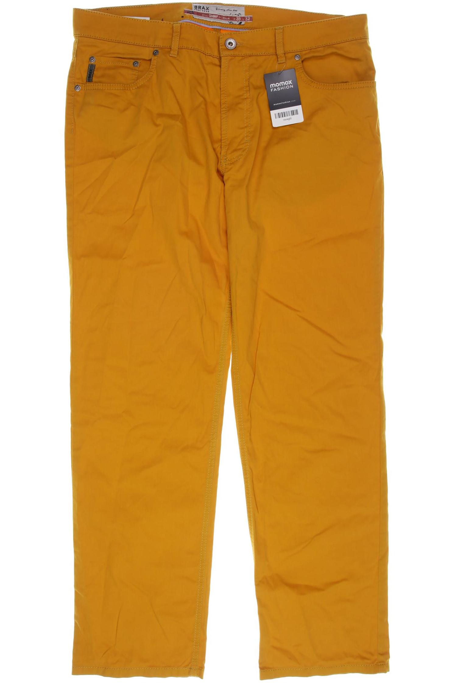 

BRAX Herren Stoffhose, gelb