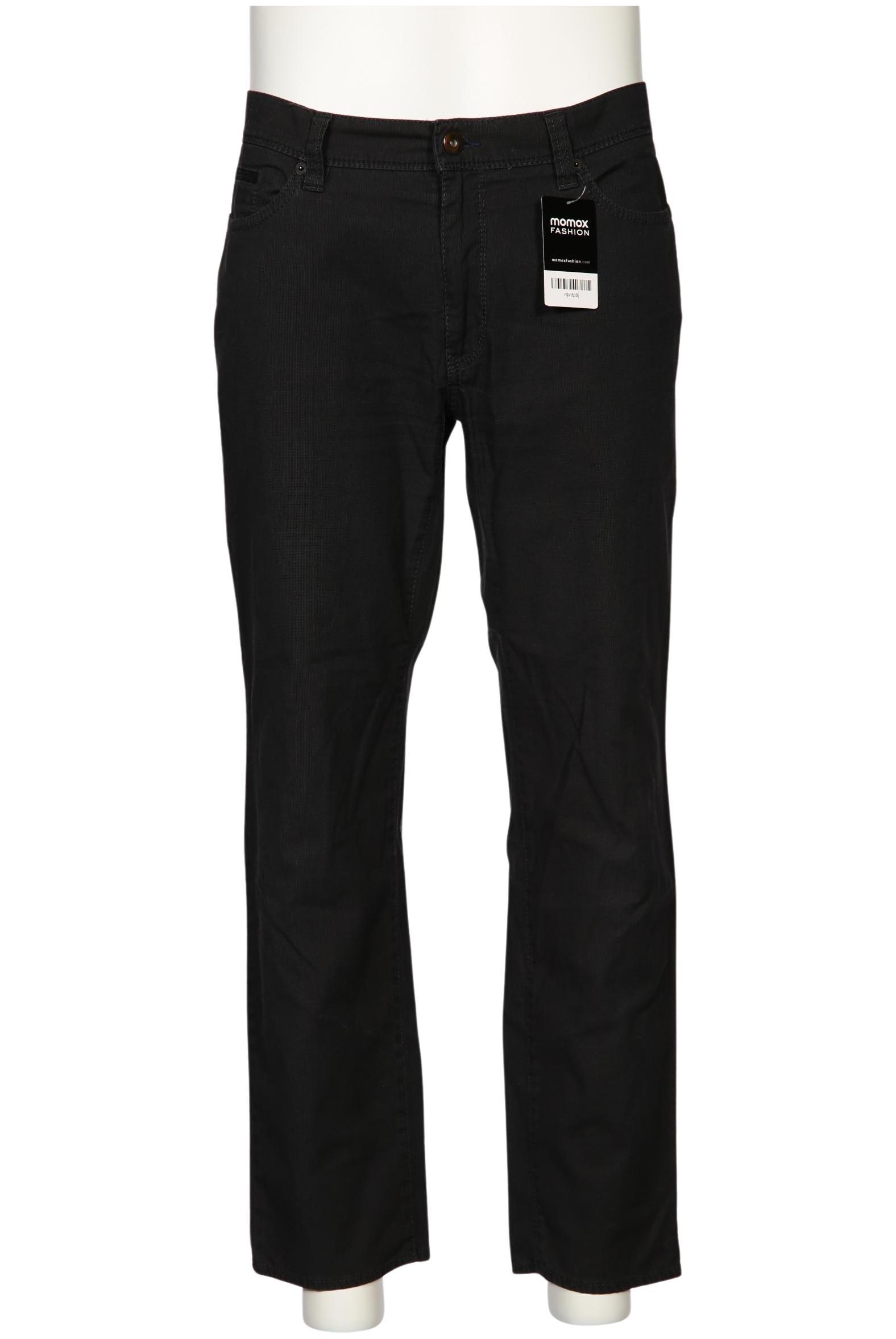 Thumbnail - Brax Herren Stoffhose, schwarz, Gr. 36