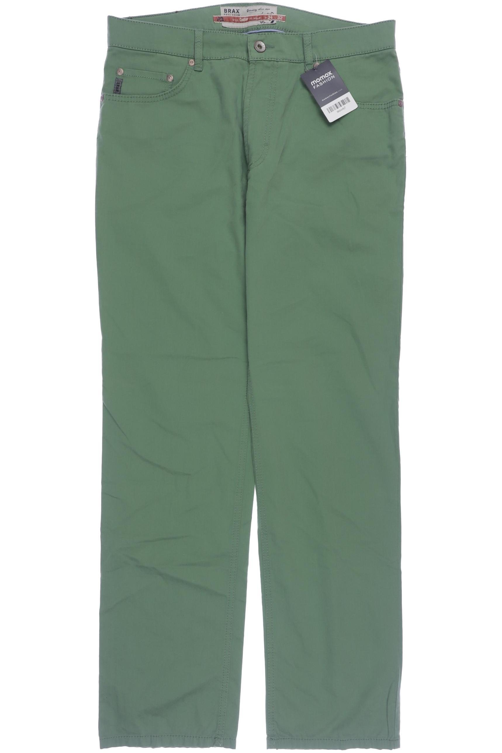 

Brax Herren Stoffhose, grün, Gr. 34