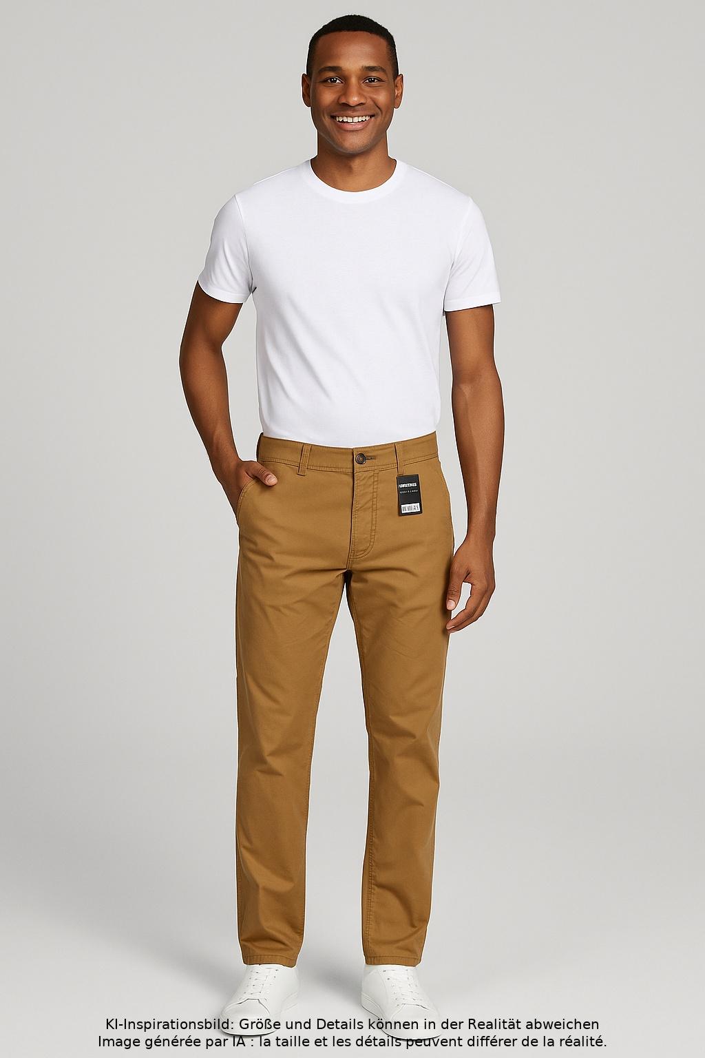 Thumbnail - Brax Herren Stoffhose, braun, Gr. 35