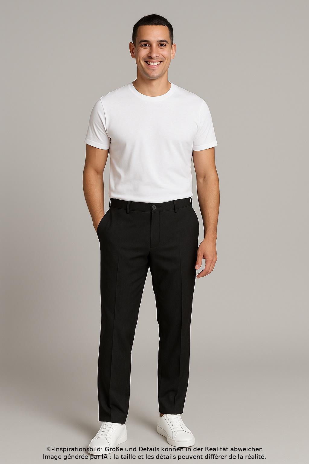 

Brax Herren Stoffhose, schwarz, Gr. 40