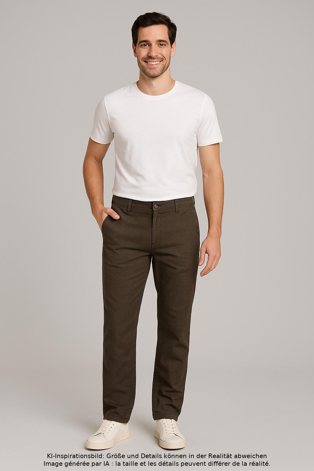 

Brax Herren Stoffhose, braun, Gr. 35