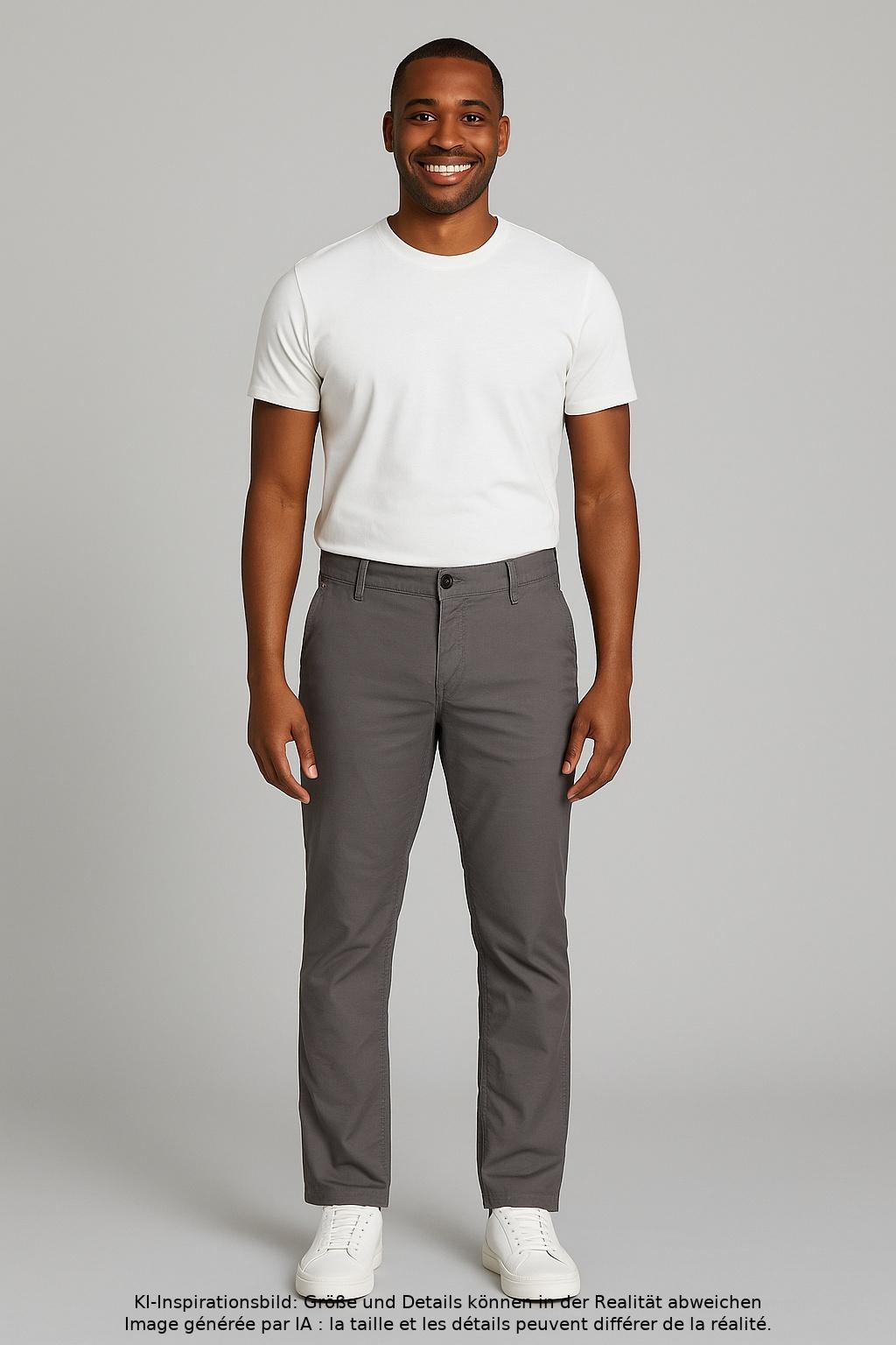 

Brax Herren Stoffhose, grau, Gr. 25