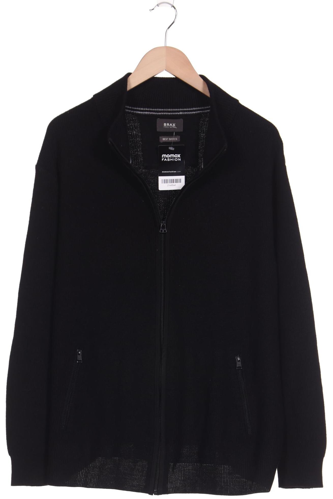 

BRAX Herren Strickjacke, schwarz