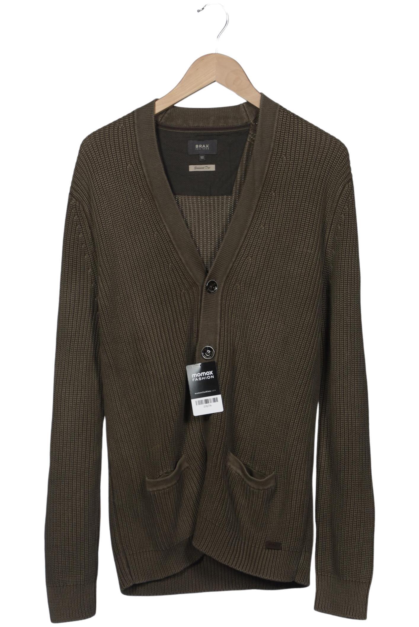 

Brax Herren Strickjacke, grün, Gr. 52