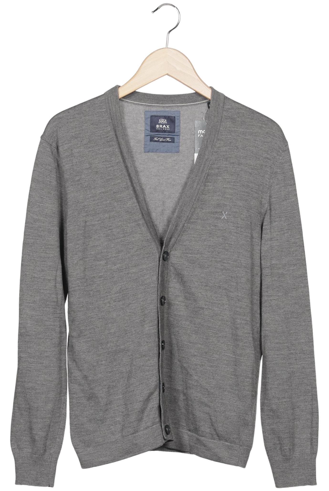 

Brax Herren Strickjacke, grau, Gr. 50