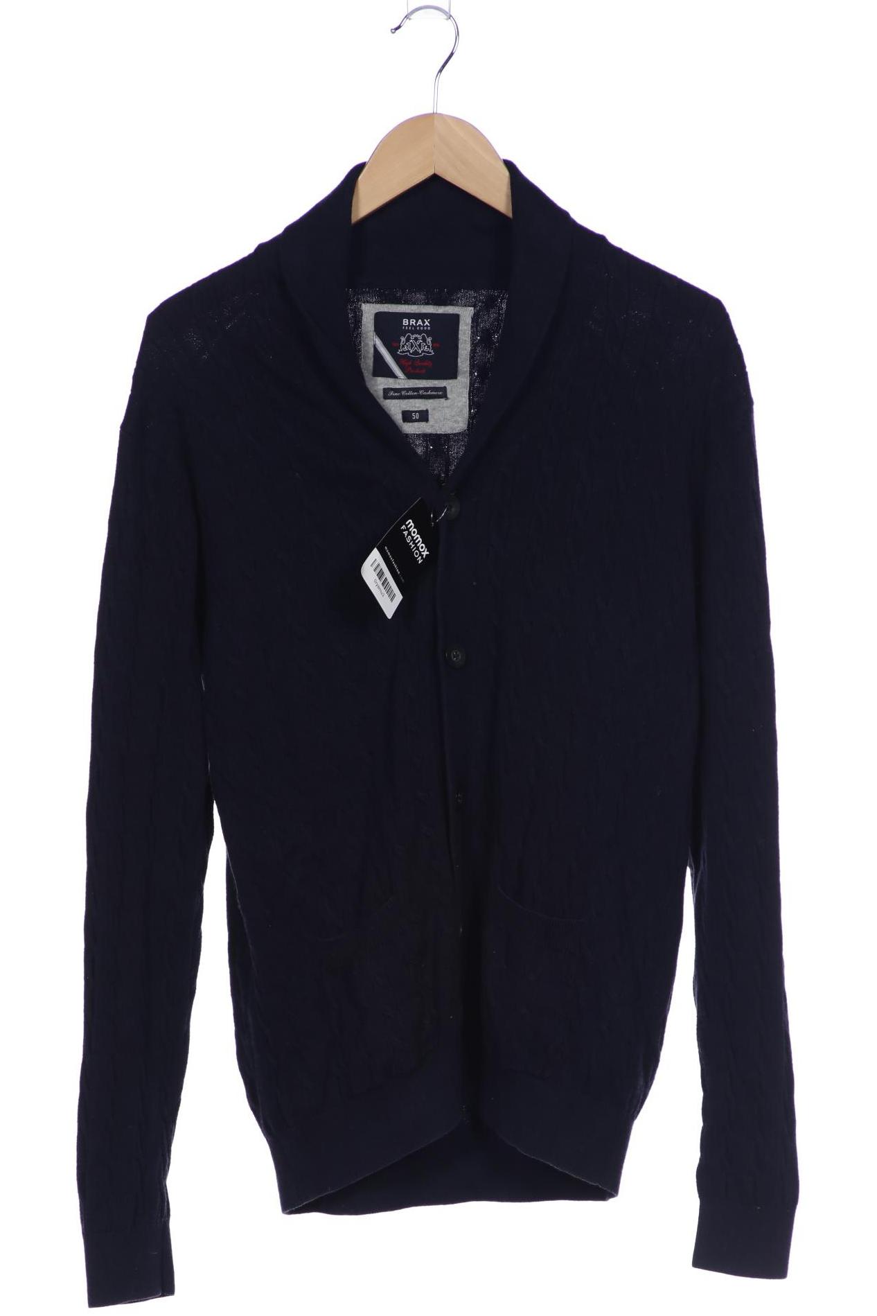 

Brax Herren Strickjacke, marineblau, Gr. 50