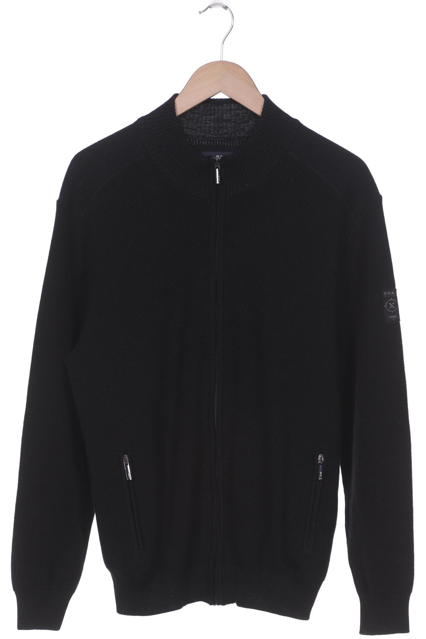 

BRAX Herren Strickjacke, schwarz