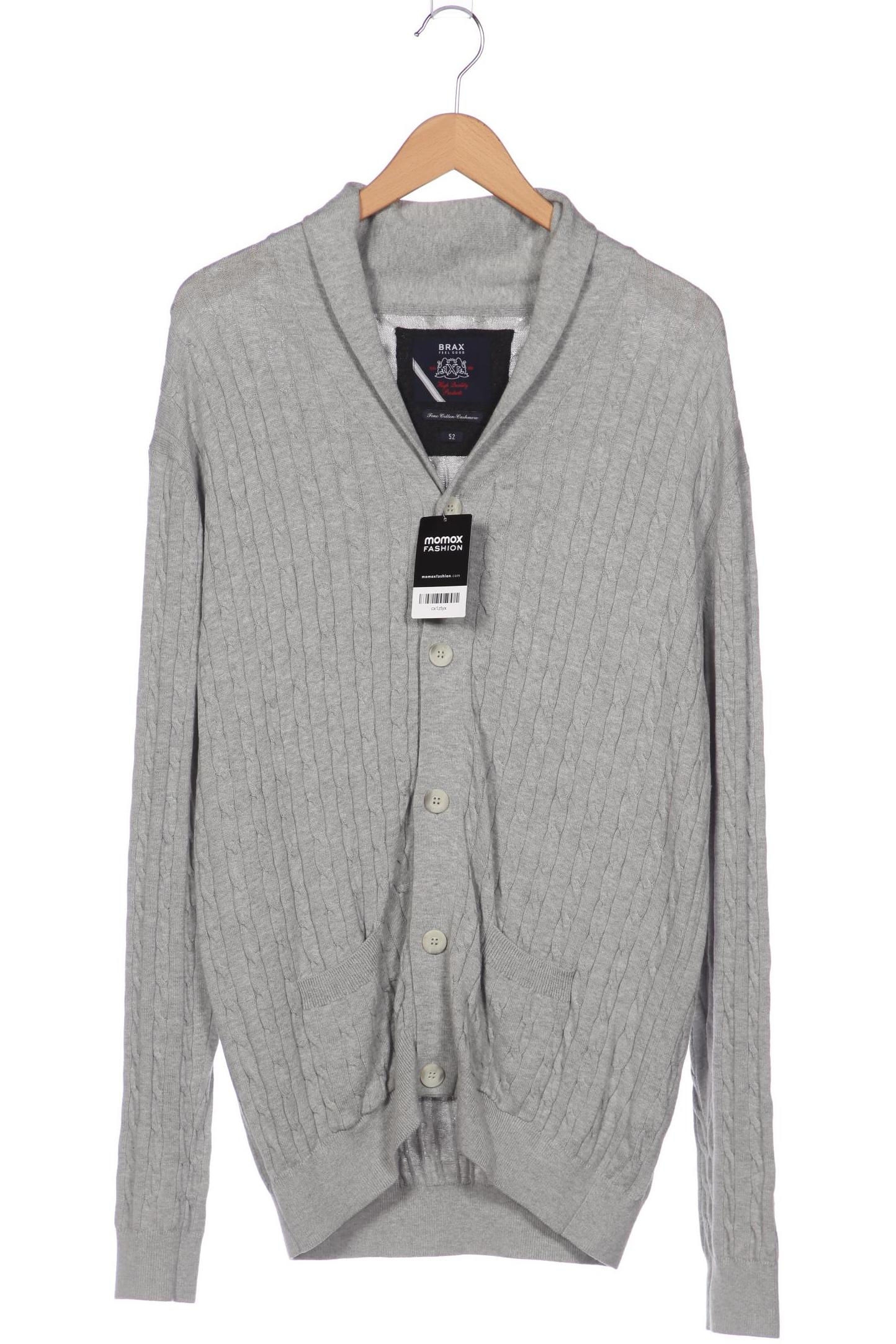 

Brax Herren Strickjacke, grau, Gr. 52
