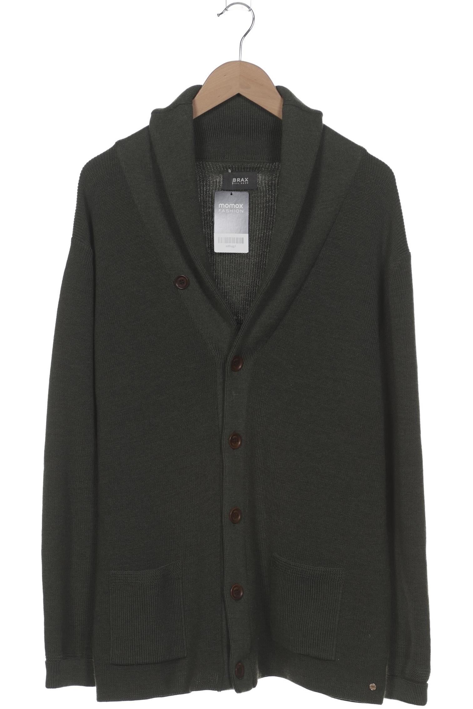 

Brax Herren Strickjacke, grün, Gr. 56