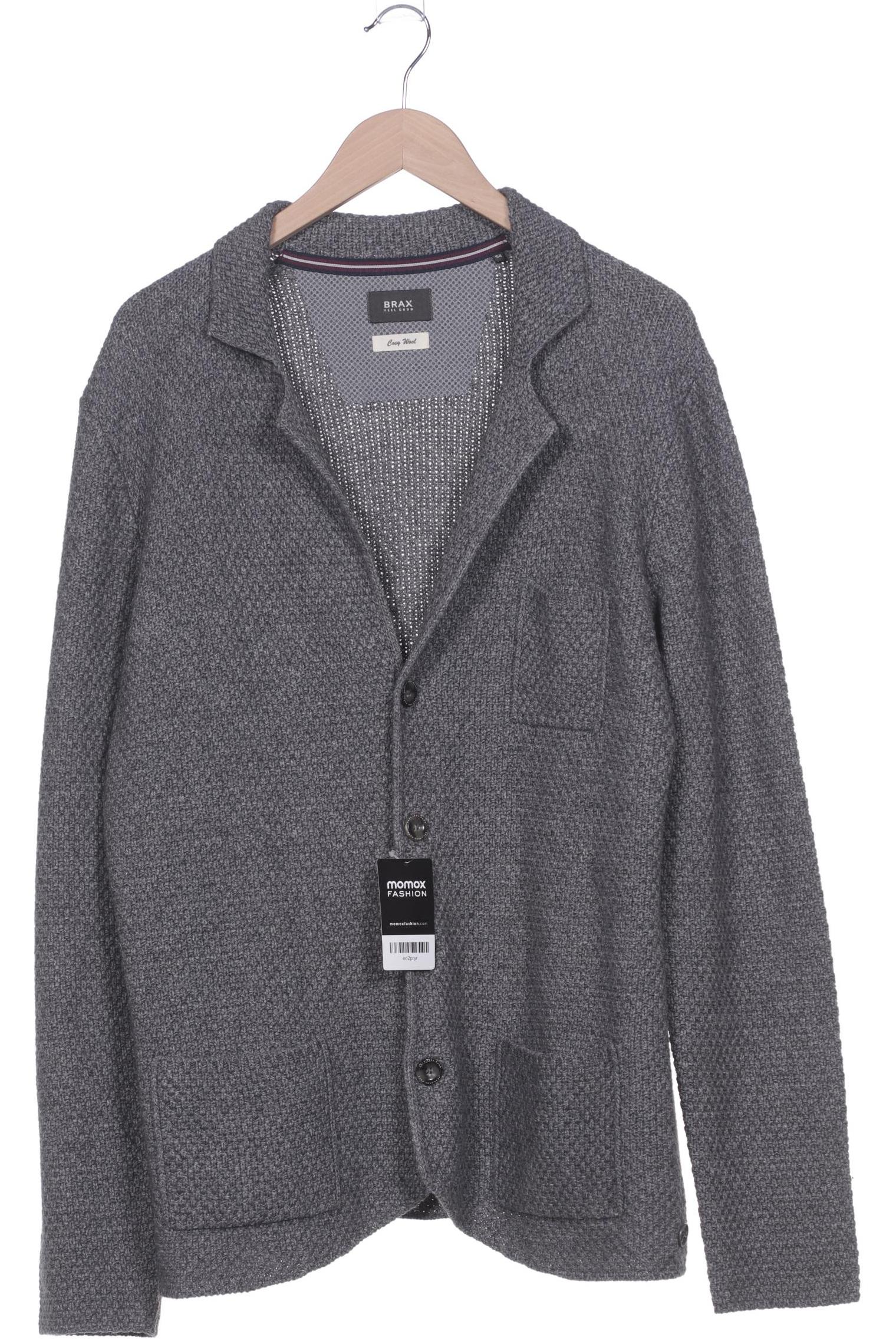 

Brax Herren Strickjacke, grau, Gr. 54