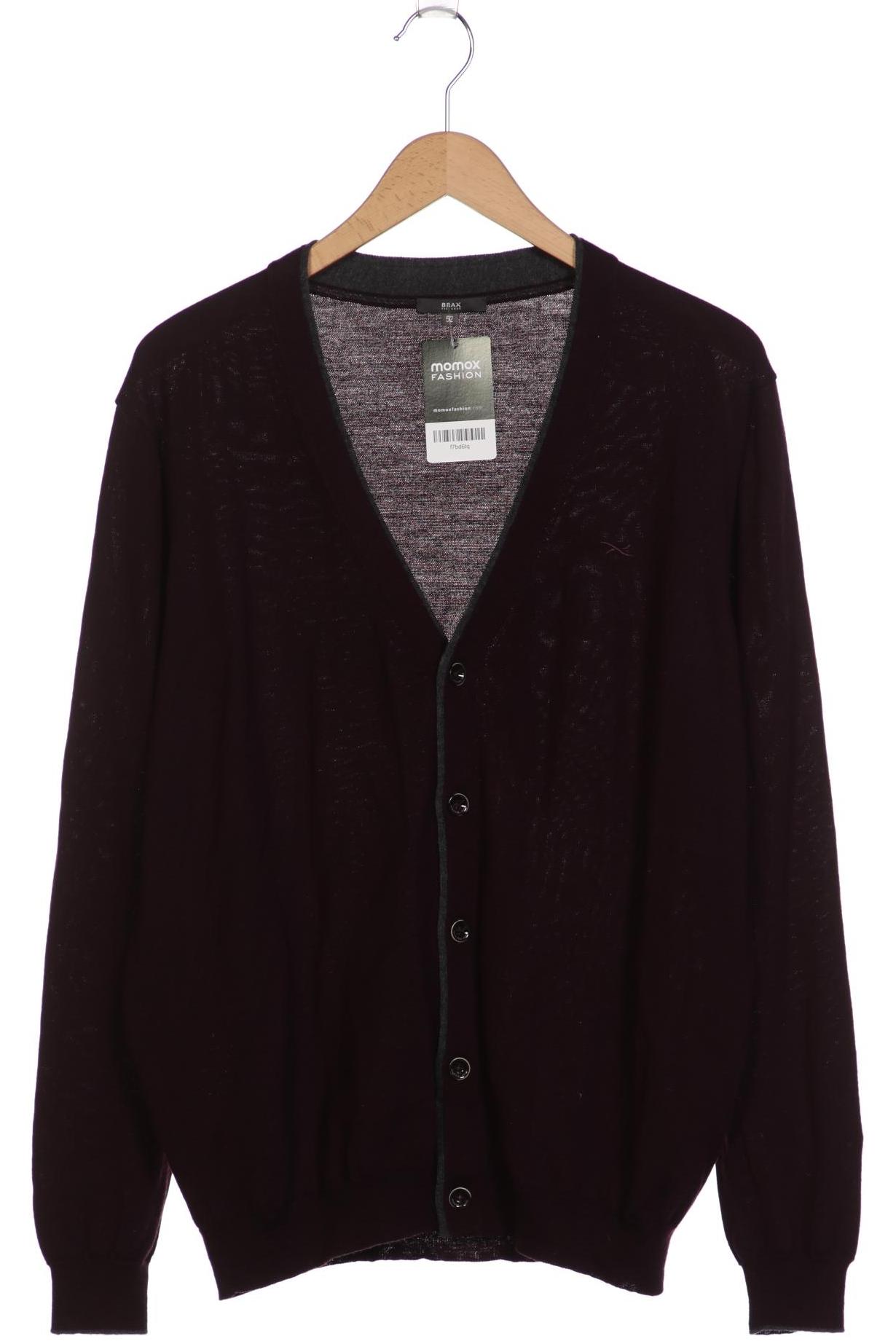 

Brax Herren Strickjacke, bordeaux, Gr. 52
