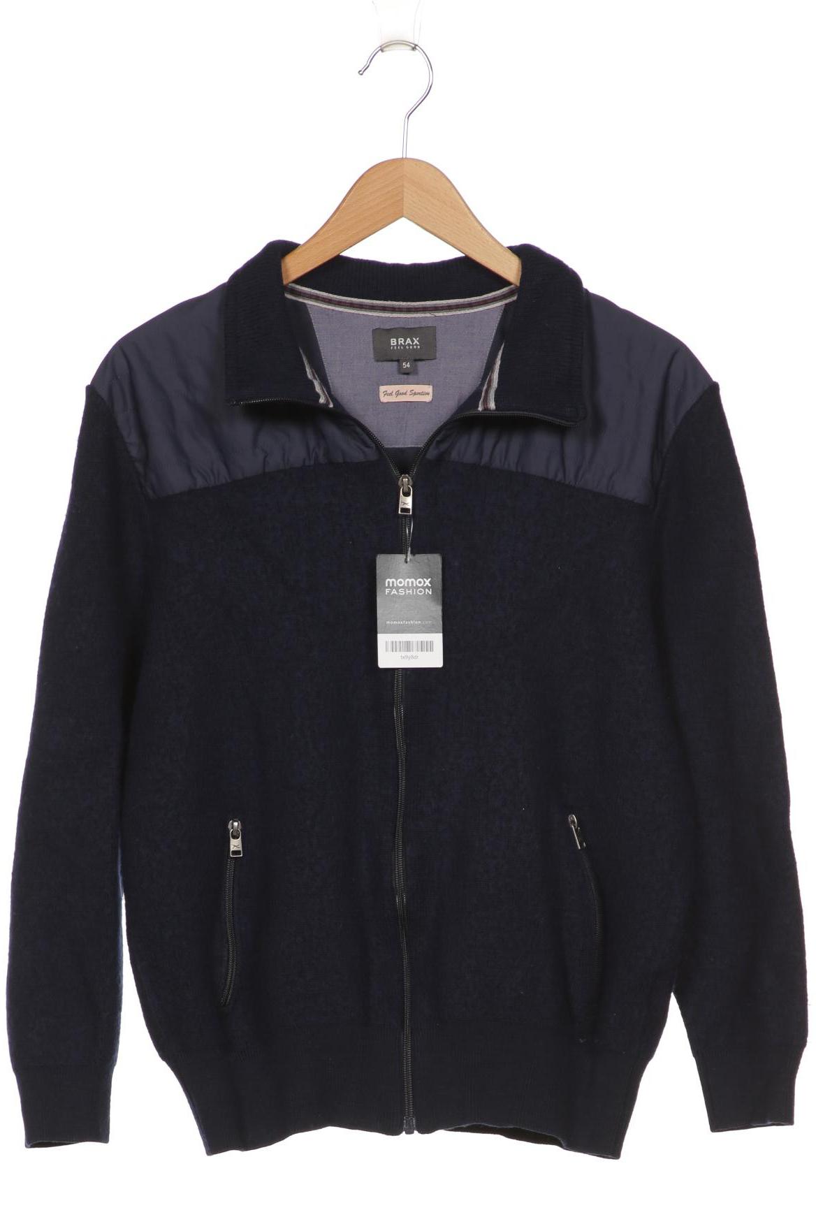 

BRAX Herren Strickjacke, marineblau